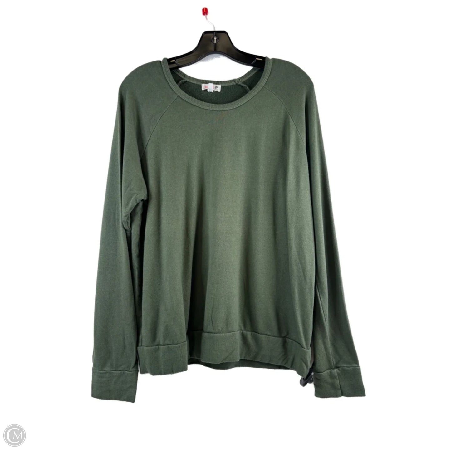 Top Long Sleeve By Sundry In Green, Size: M