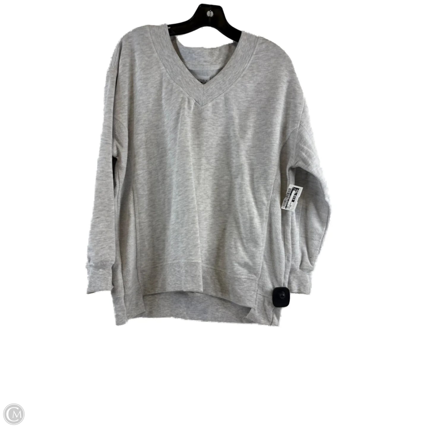 Top Long Sleeve By Clothes Mentor In Grey, Size: Xs