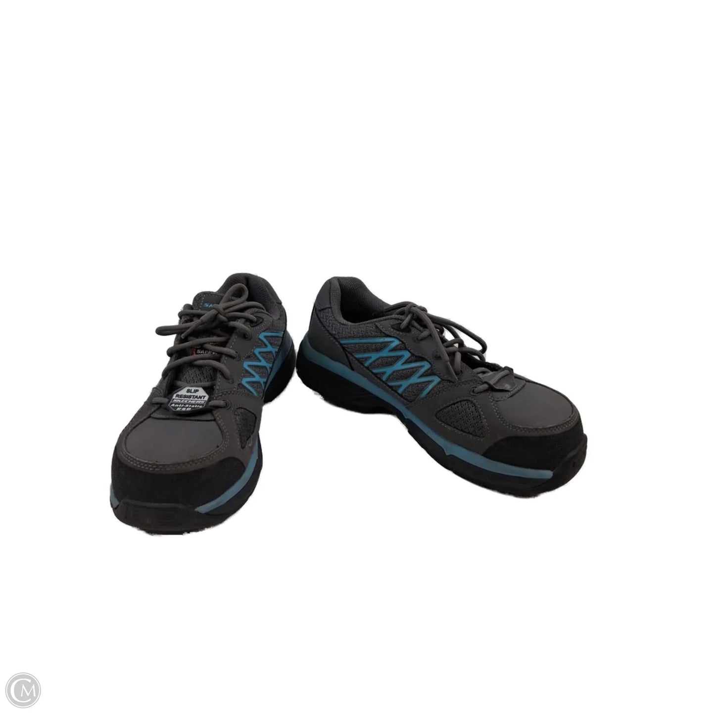 Shoes Hiking By Skechers In Grey, Size: 8