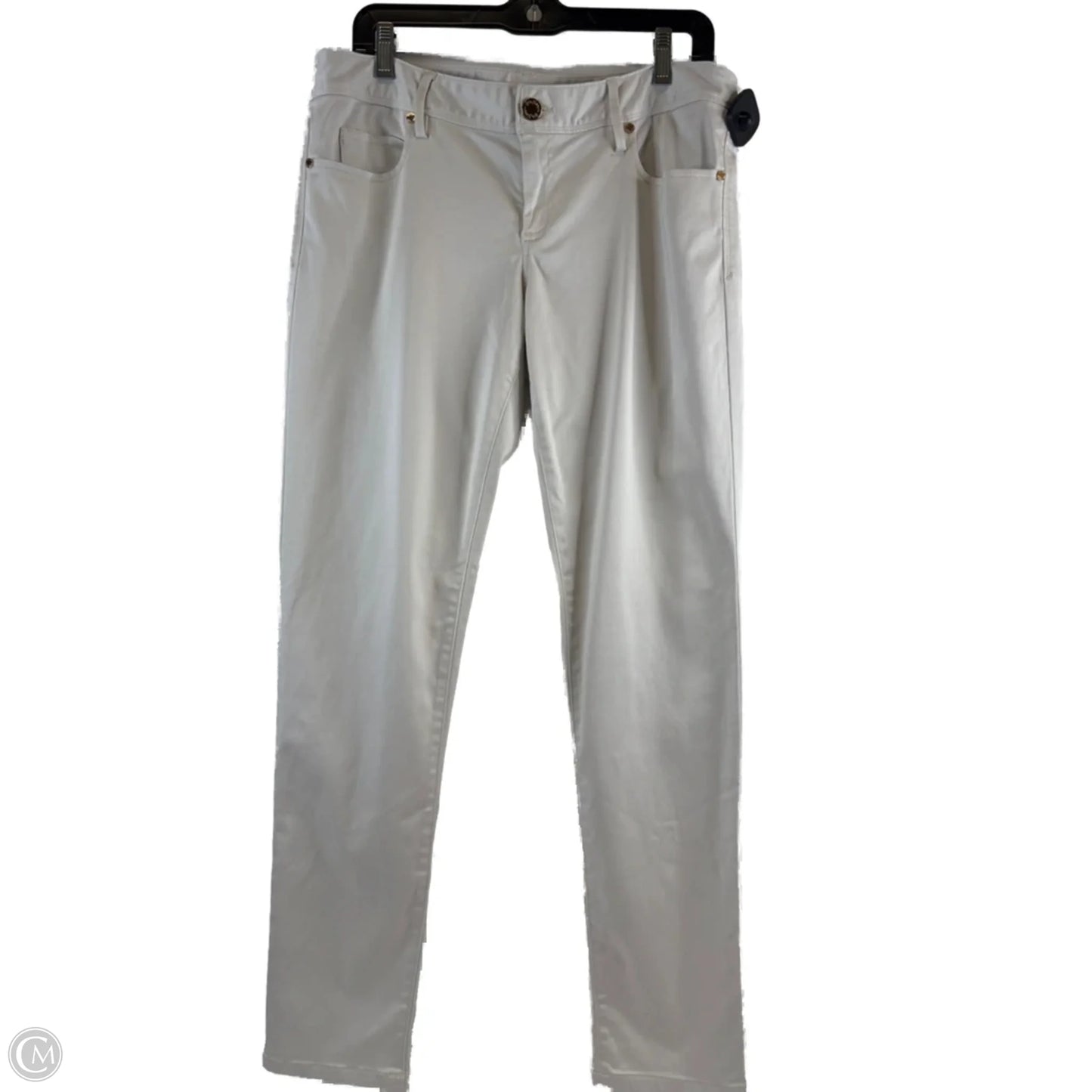 Jeans Designer By Lilly Pulitzer In White, Size: 10