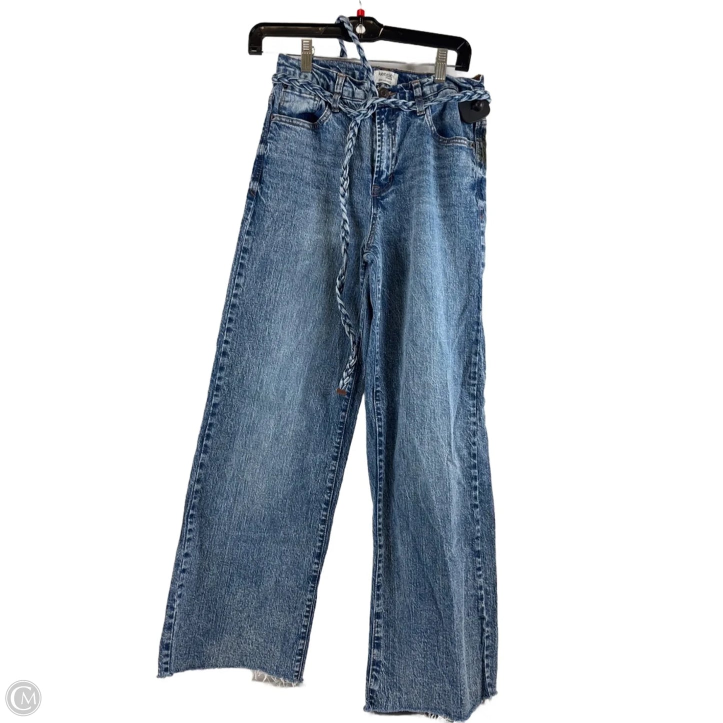 Jeans Wide Leg By Kensie In Blue Denim, Size: 4