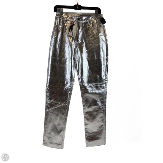 Pants Other By Nakedwardrobe In Silver, Size: 4
