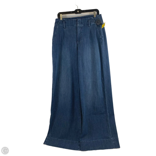 Jeans Wide Leg By Not Your Daughters Jeans In Blue Denim, Size: 6