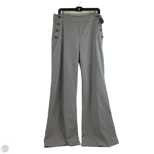Pants Wide Leg By Loft In Grey, Size: 10