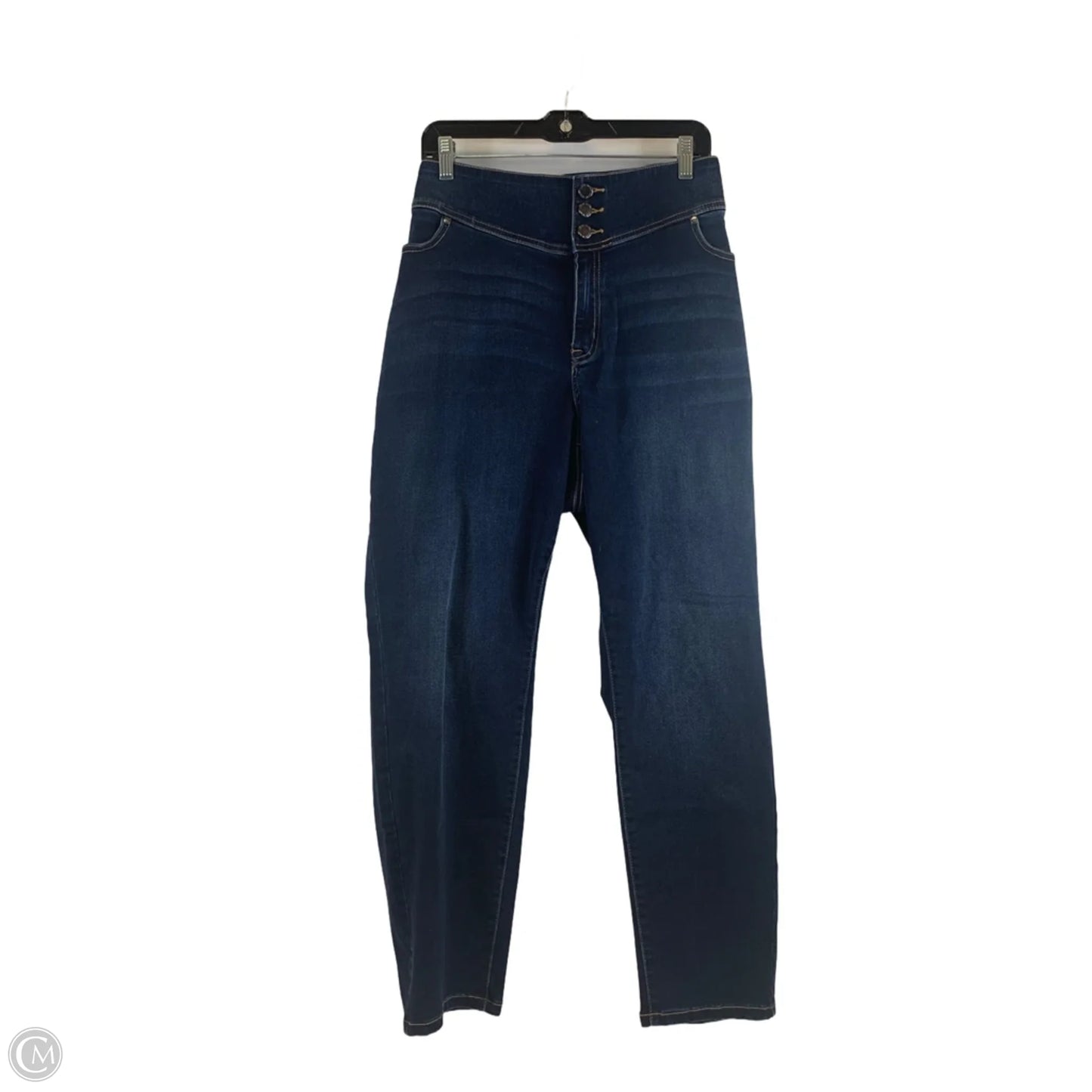 Jeans Straight By Lane Bryant In Blue Denim, Size: 24