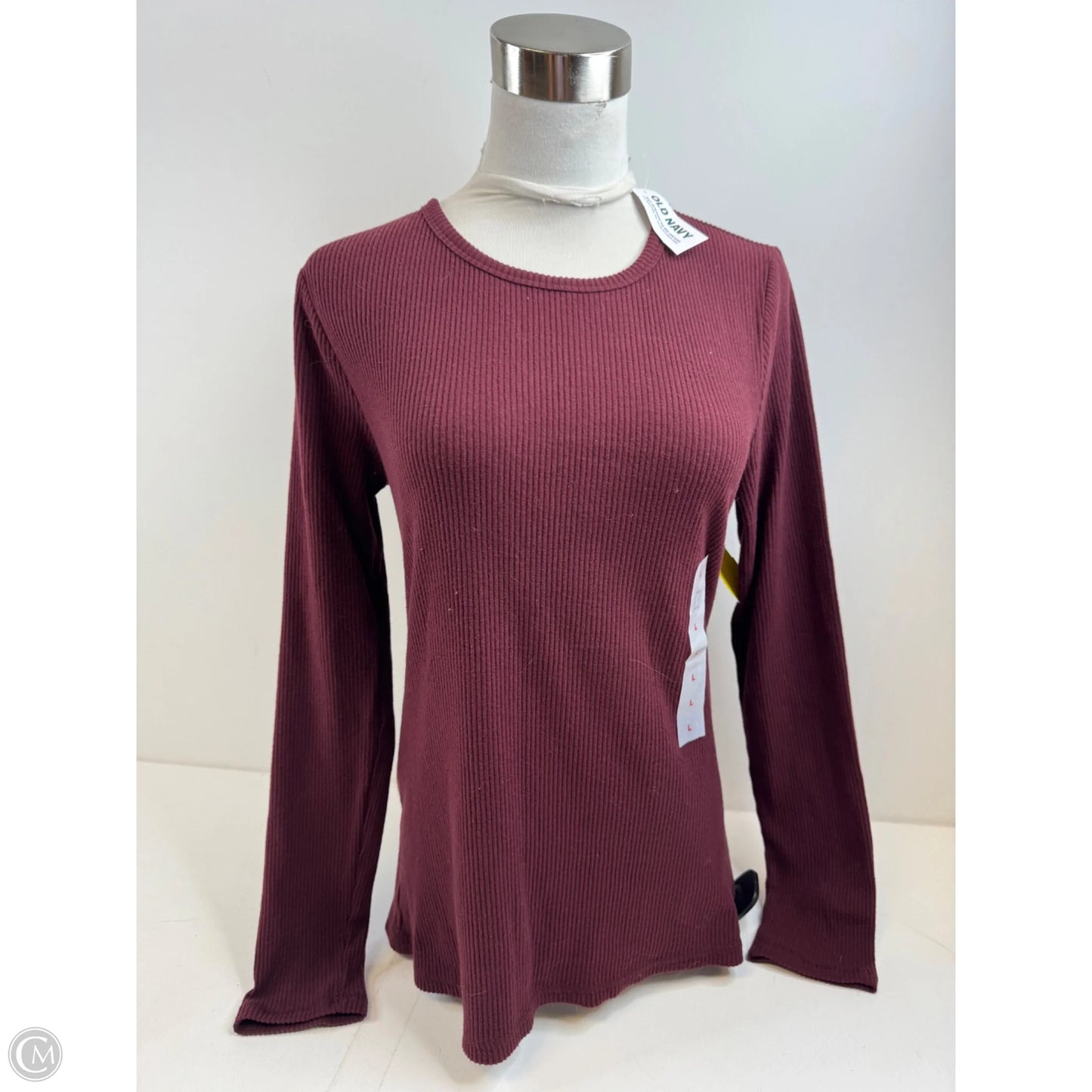 Top Long Sleeve By Old Navy In Red, Size: L