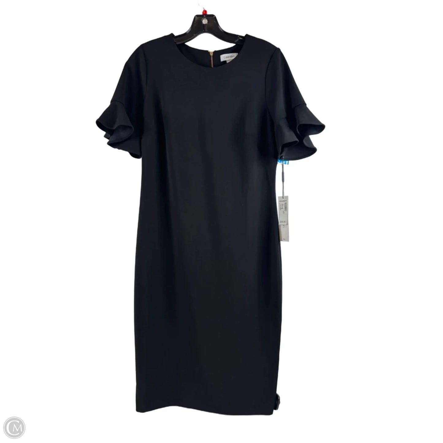 Dress Work By Calvin Klein In Black, Size: M