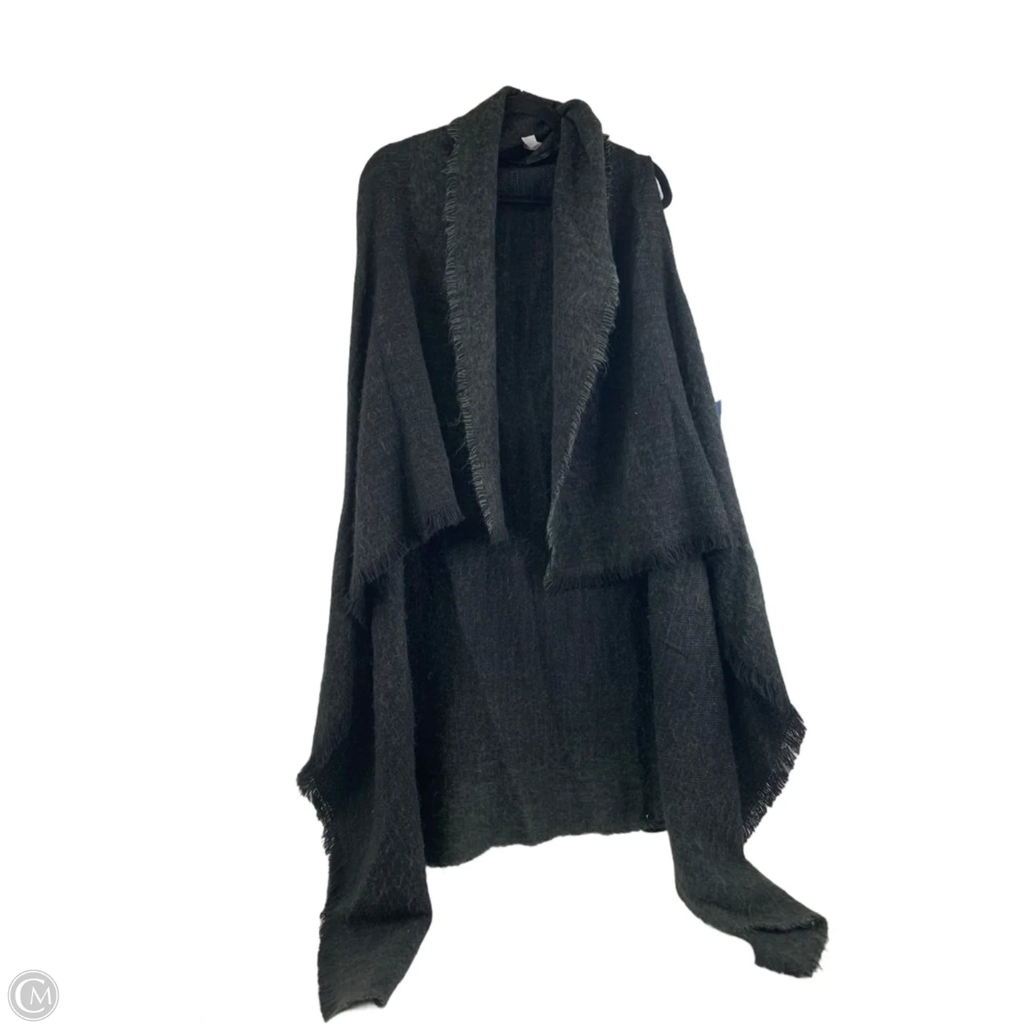 Vest Sweater By Mudd In Black & Green, Size: Osfm