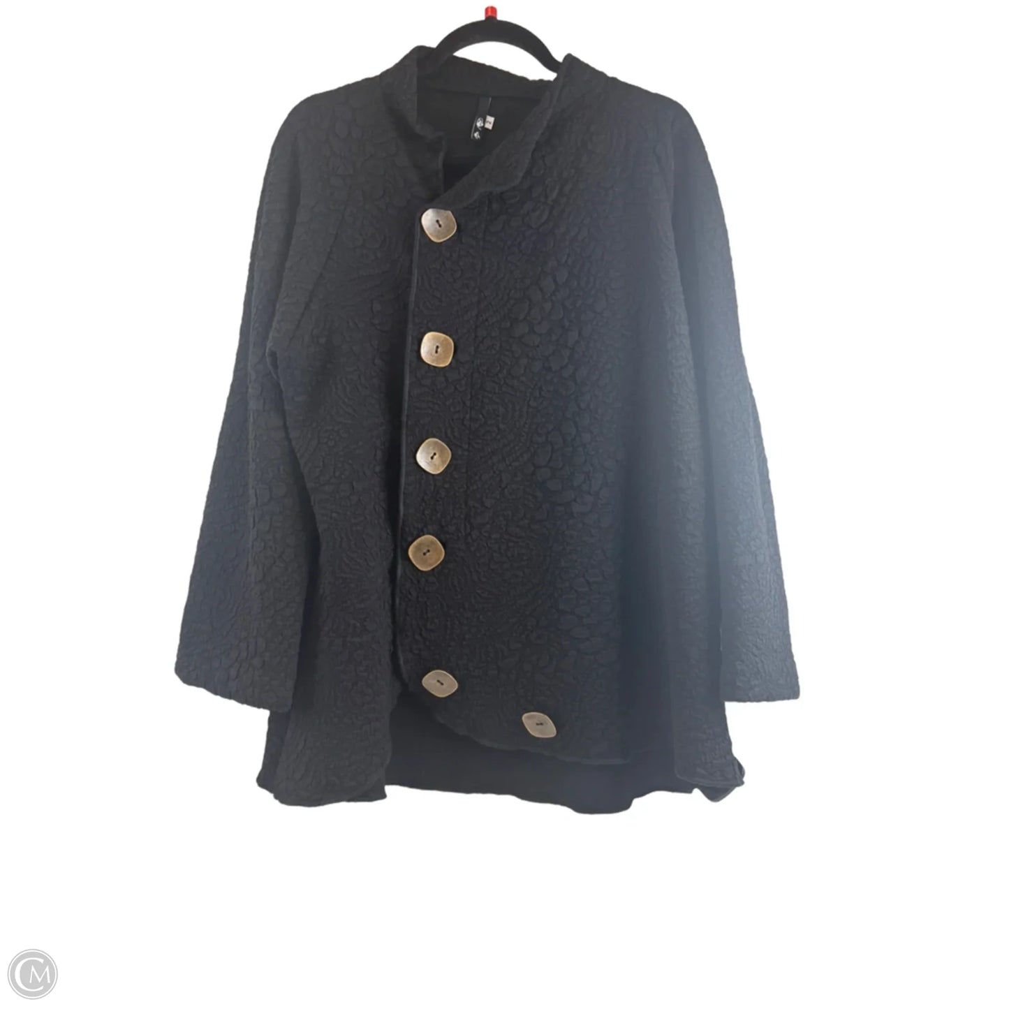 Blazer By Clothes Mentor In Black, Size: L