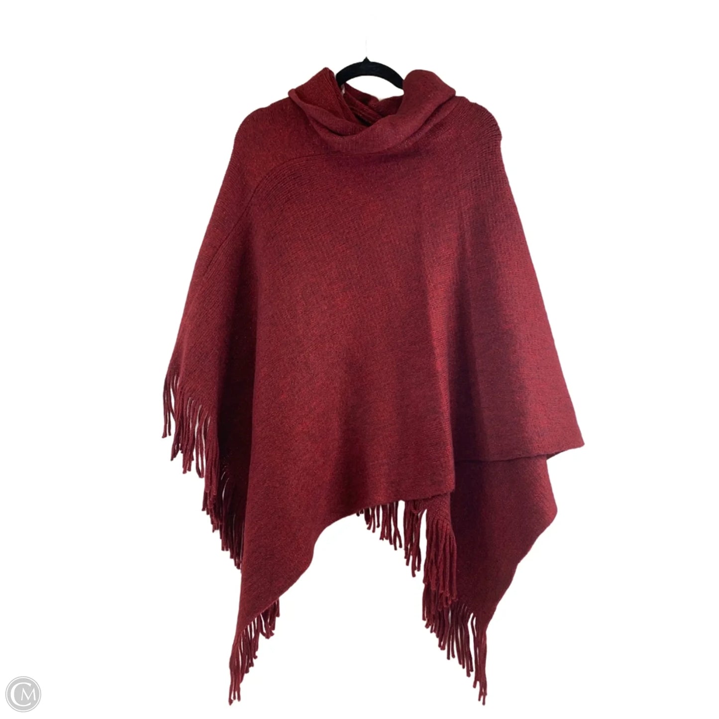 Poncho By Chicos In Red, Size: Osfm