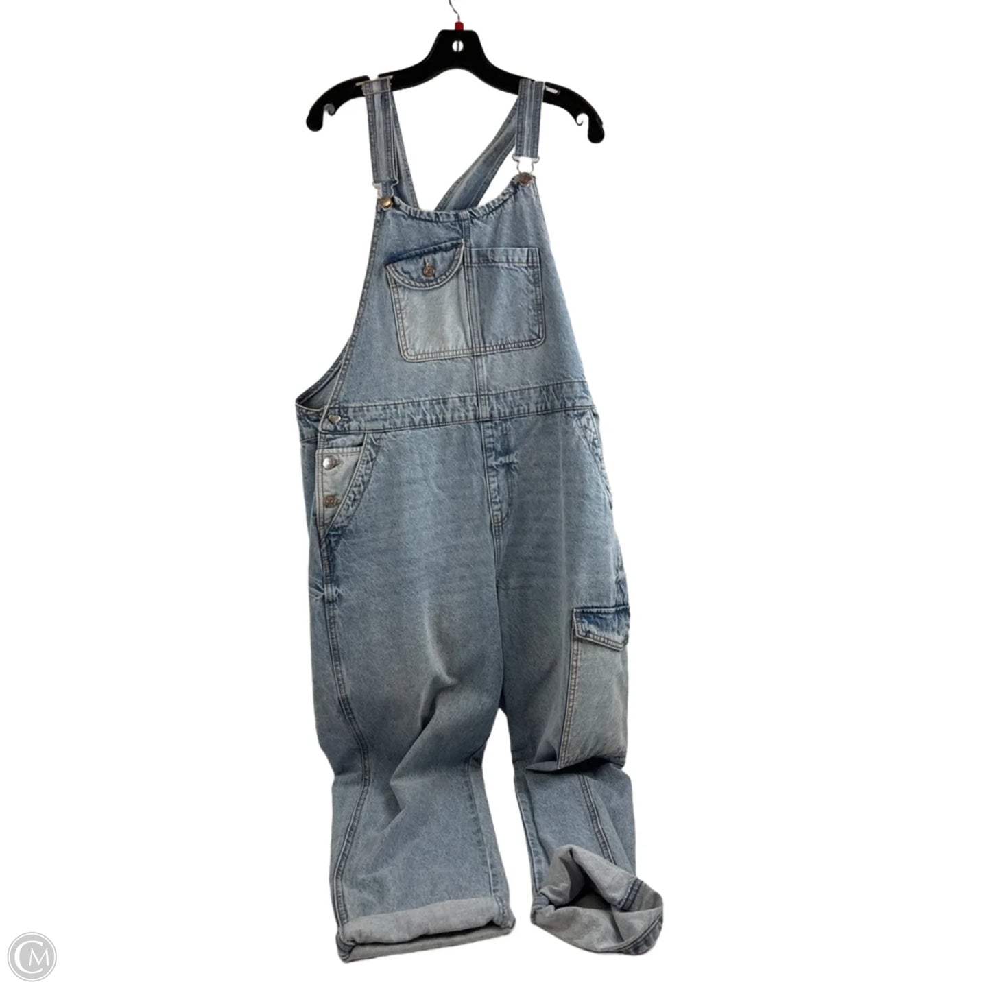 Overalls By Celebrity Pink In Blue Denim, Size: Xl