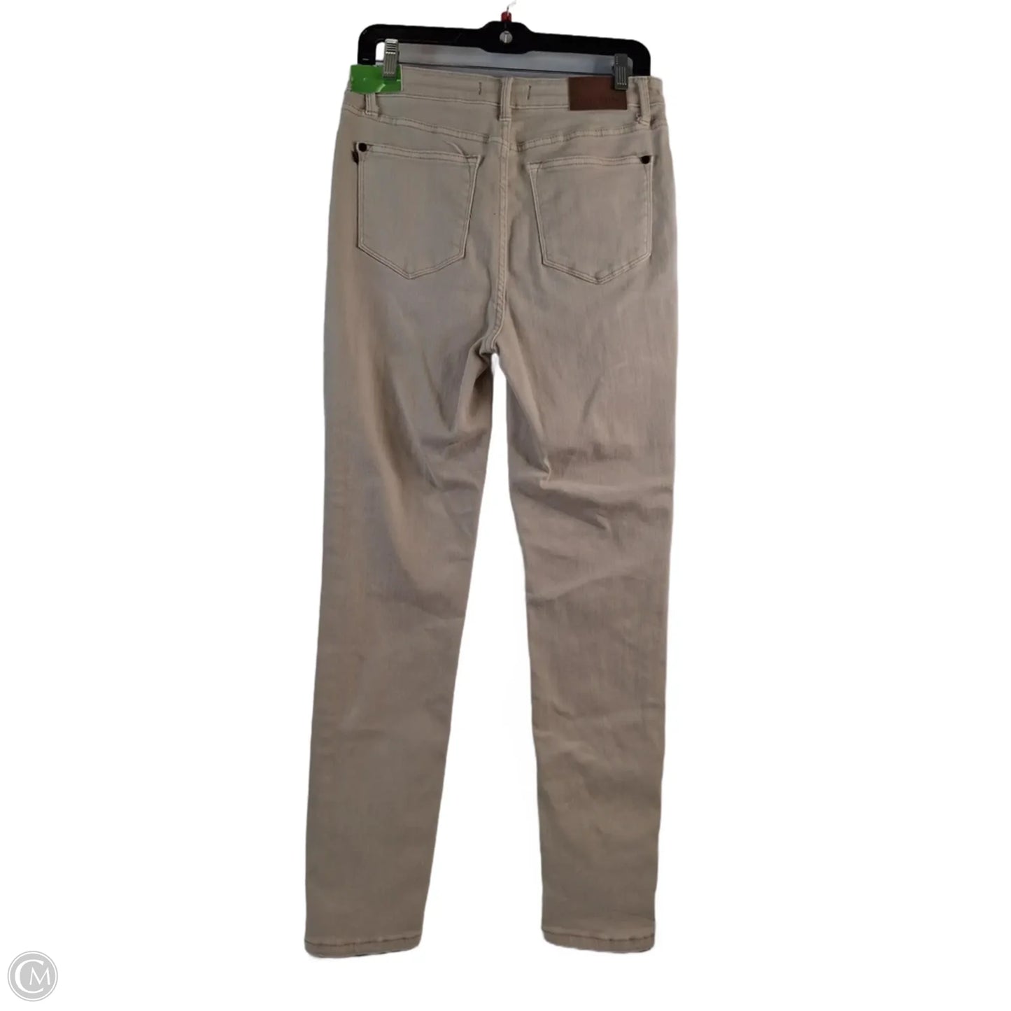Jeans Skinny By Judy Blue In Tan, Size: 8