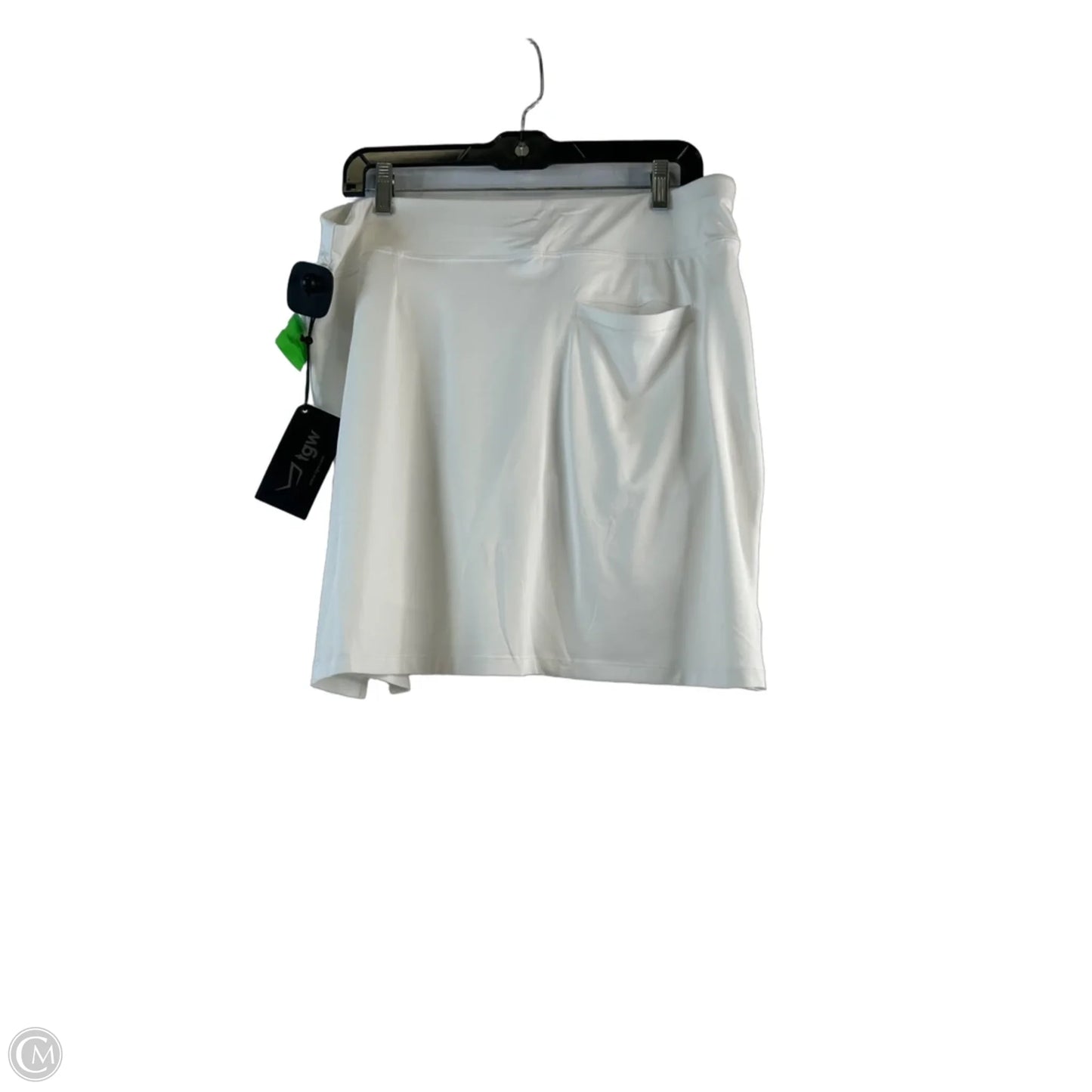 Athletic Skirt By Clothes Mentor In White, Size: 14