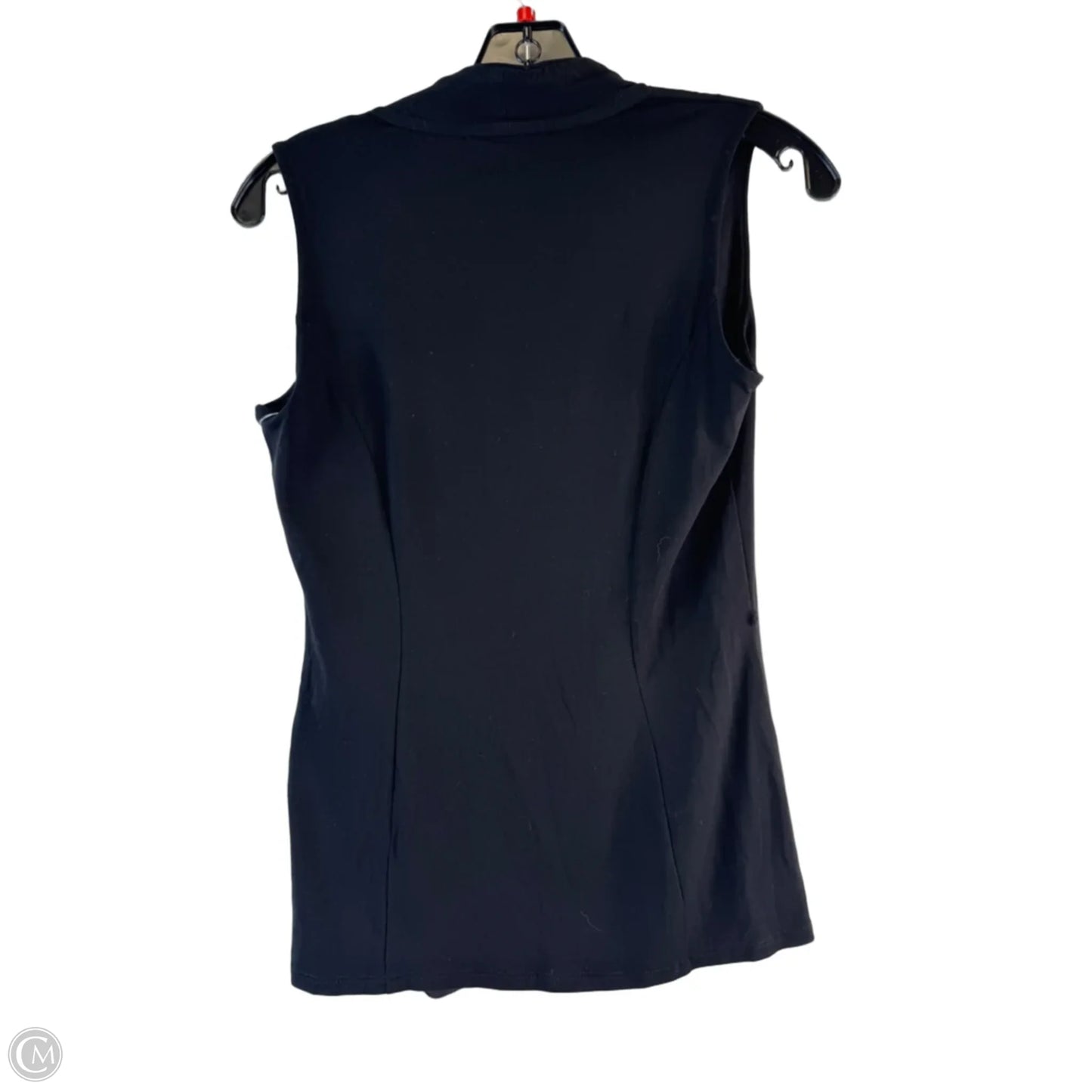 Top Sleeveless Basic By White House Black Market In Black & White, Size: Xs