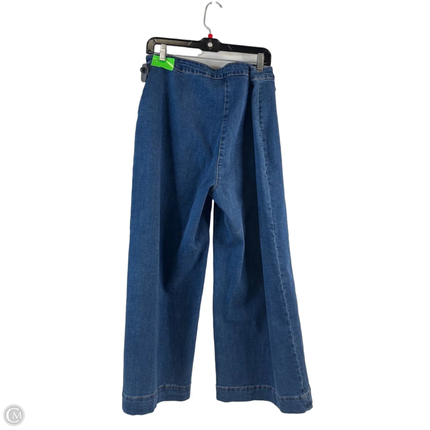 Jeans Wide Leg By Gibson And Latimer In Blue Denim, Size: 14