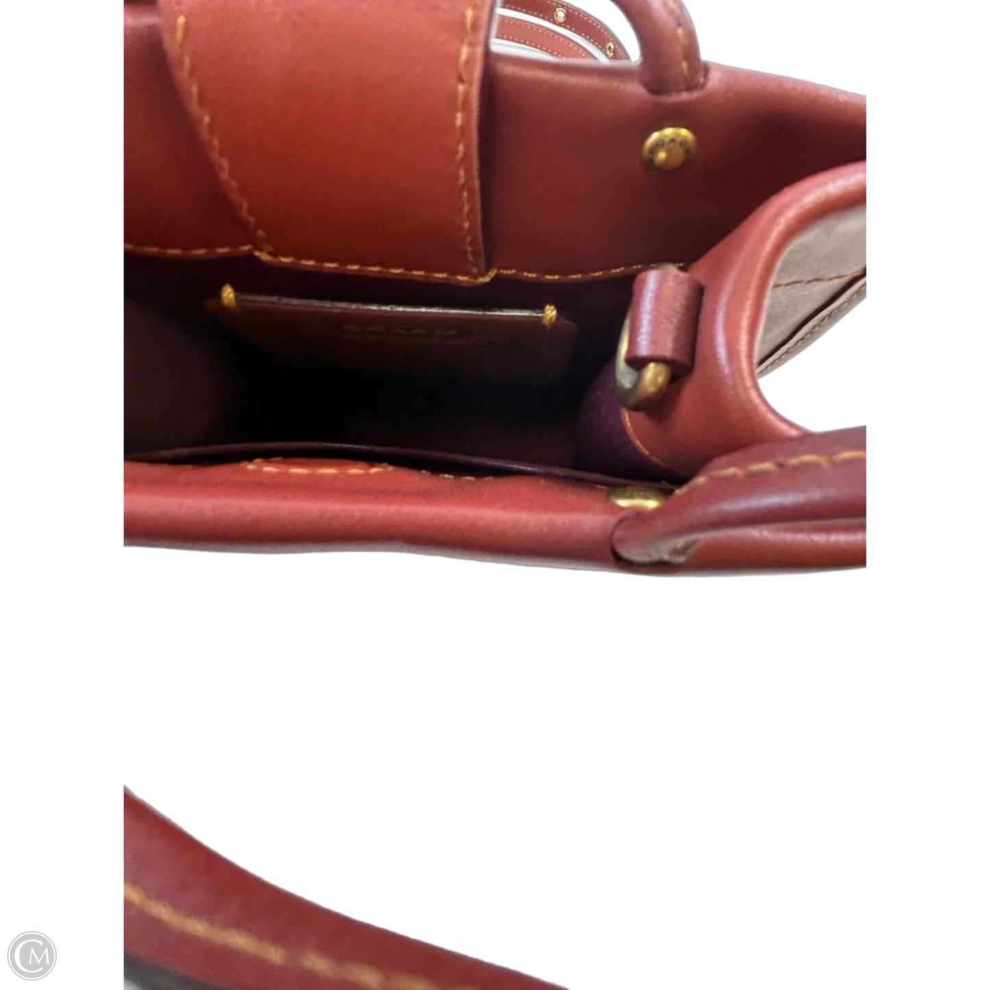 Tote Designer By Coach, Size: Small