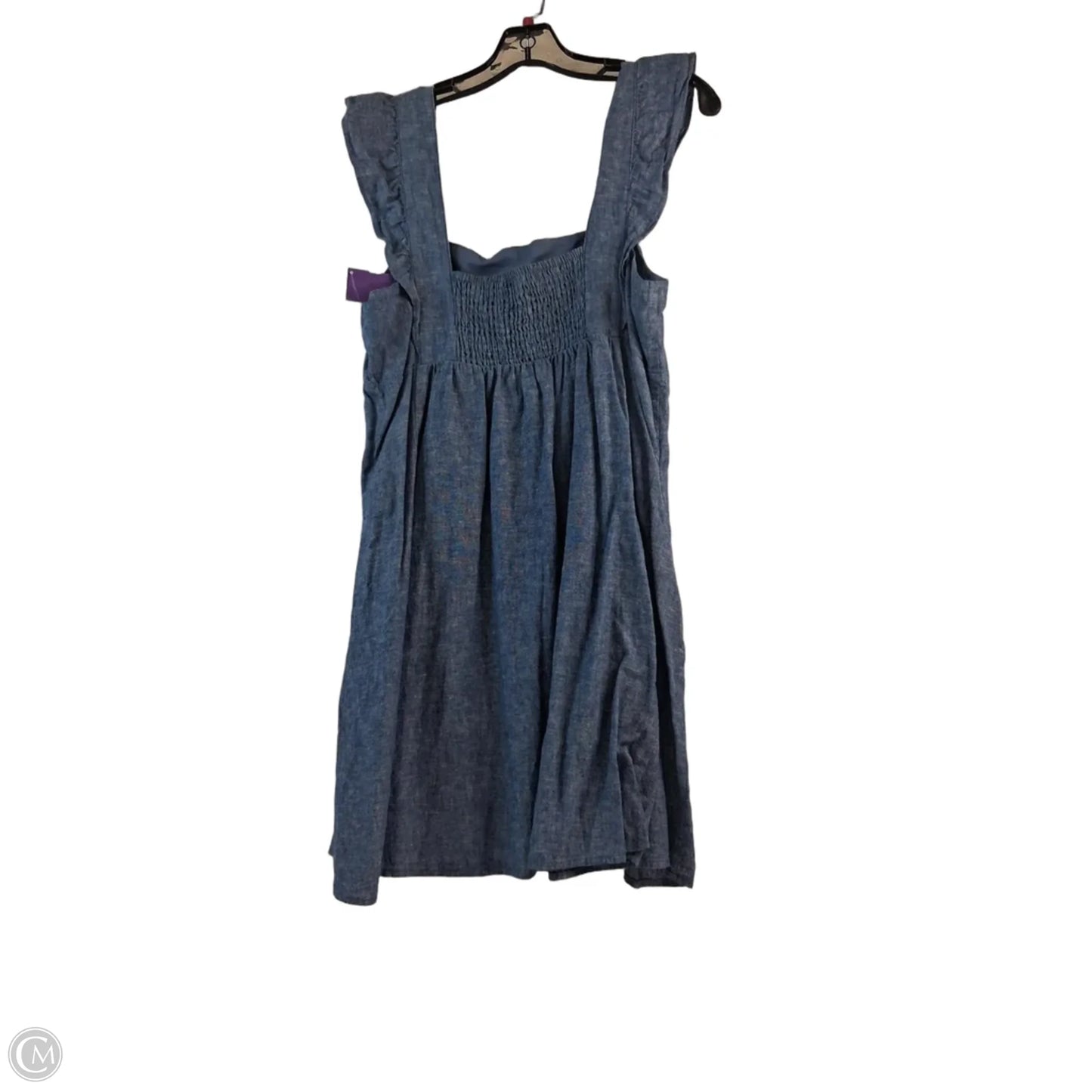Dress Casual Short By Draper James In Blue, Size: L