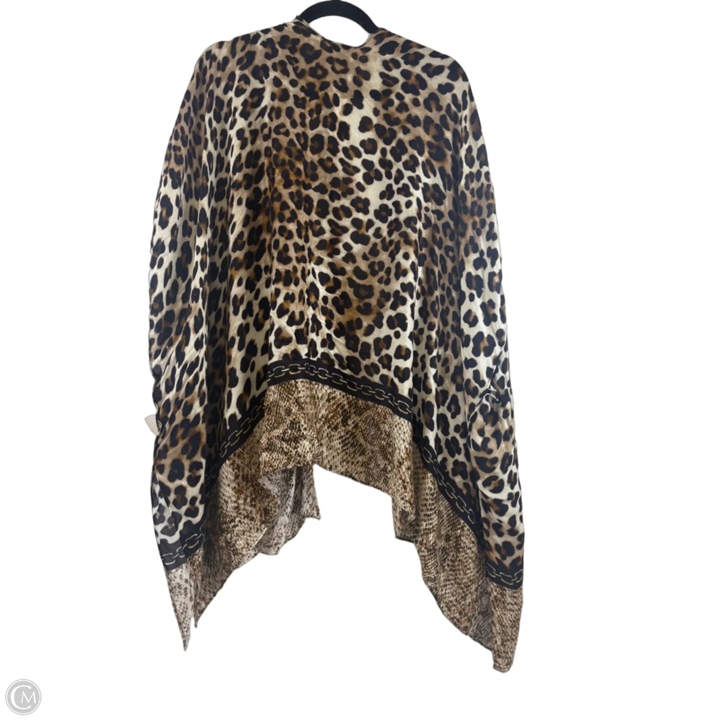 Kimono By Chicos In Animal Print, Size: Osfm