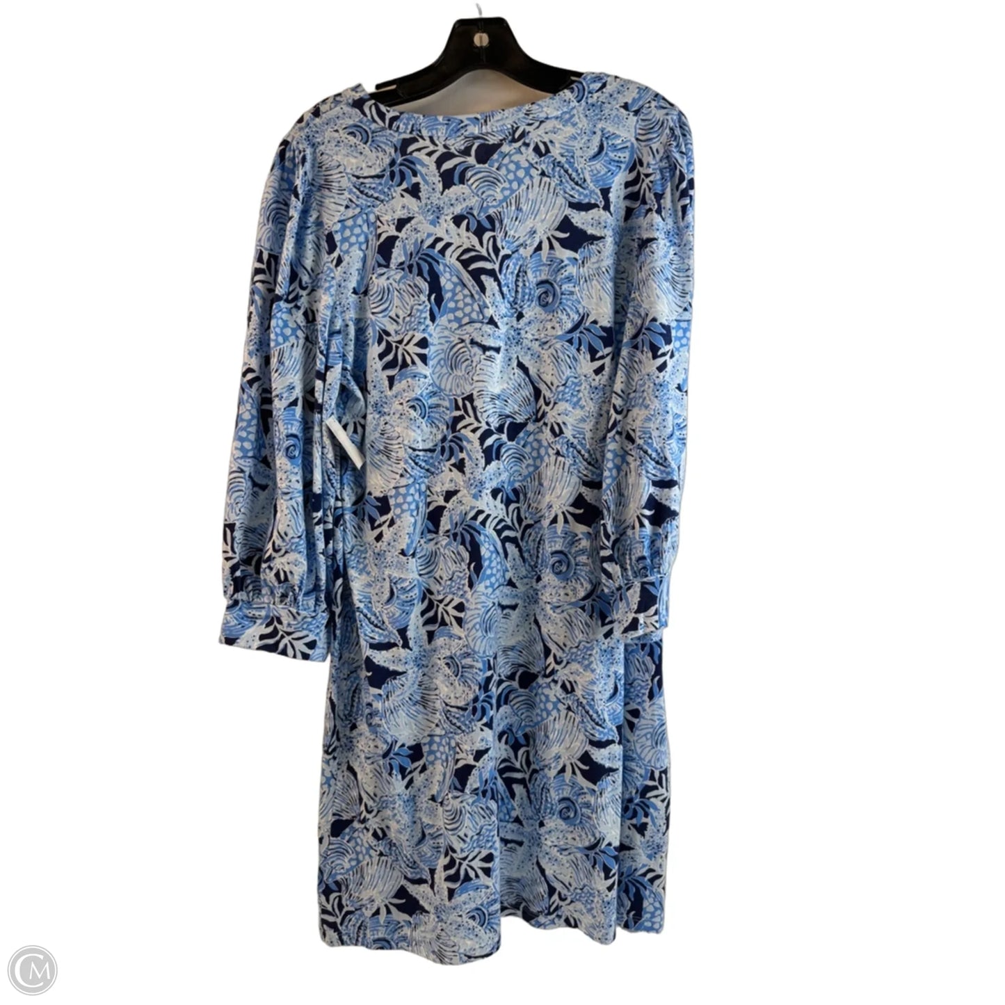 Dress Designer By Lilly Pulitzer In Blue, Size: L