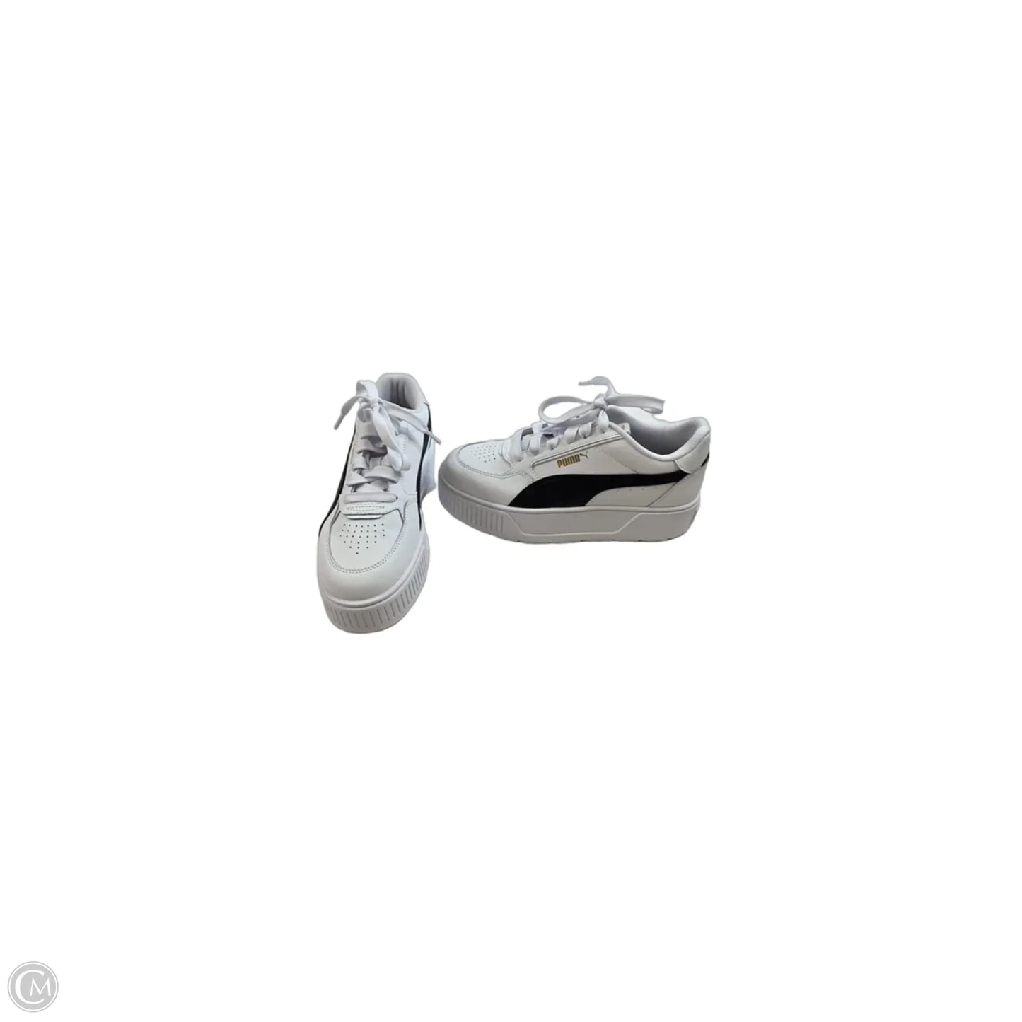 Shoes Sneakers Platform By Puma In Black & White, Size: 8.5