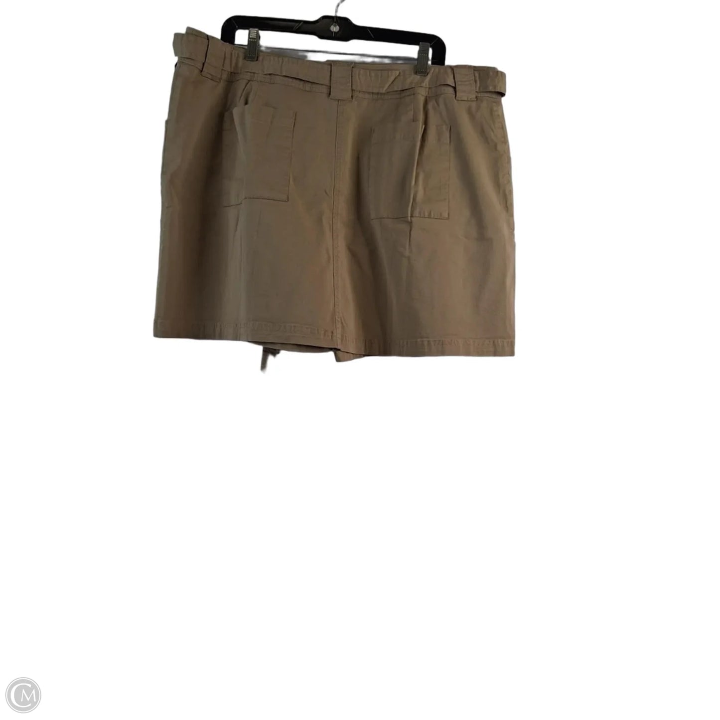 Skirt Midi By St Johns Bay In Brown, Size: 18