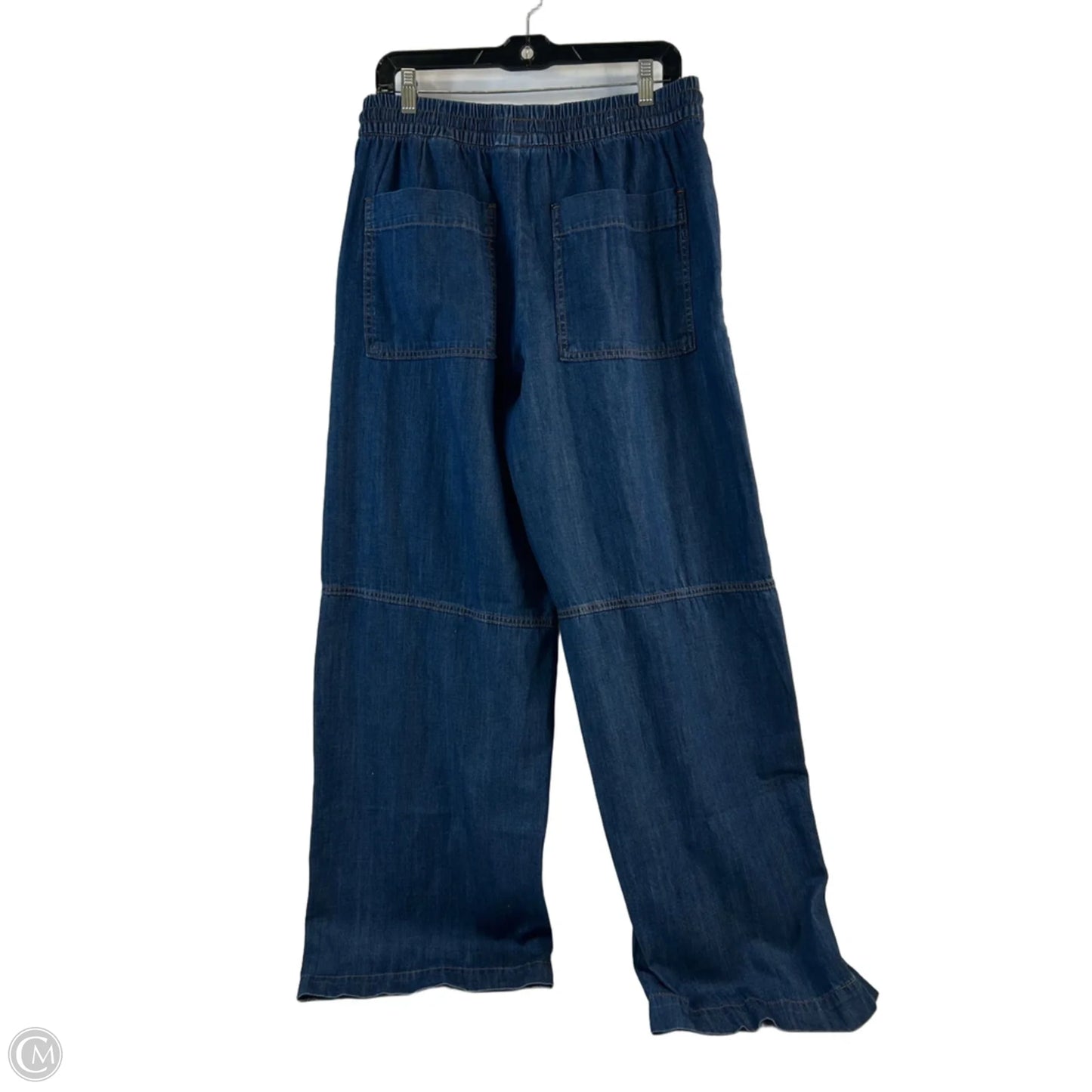 Pants Wide Leg By Banana Republic In Blue Denim, Size: 10