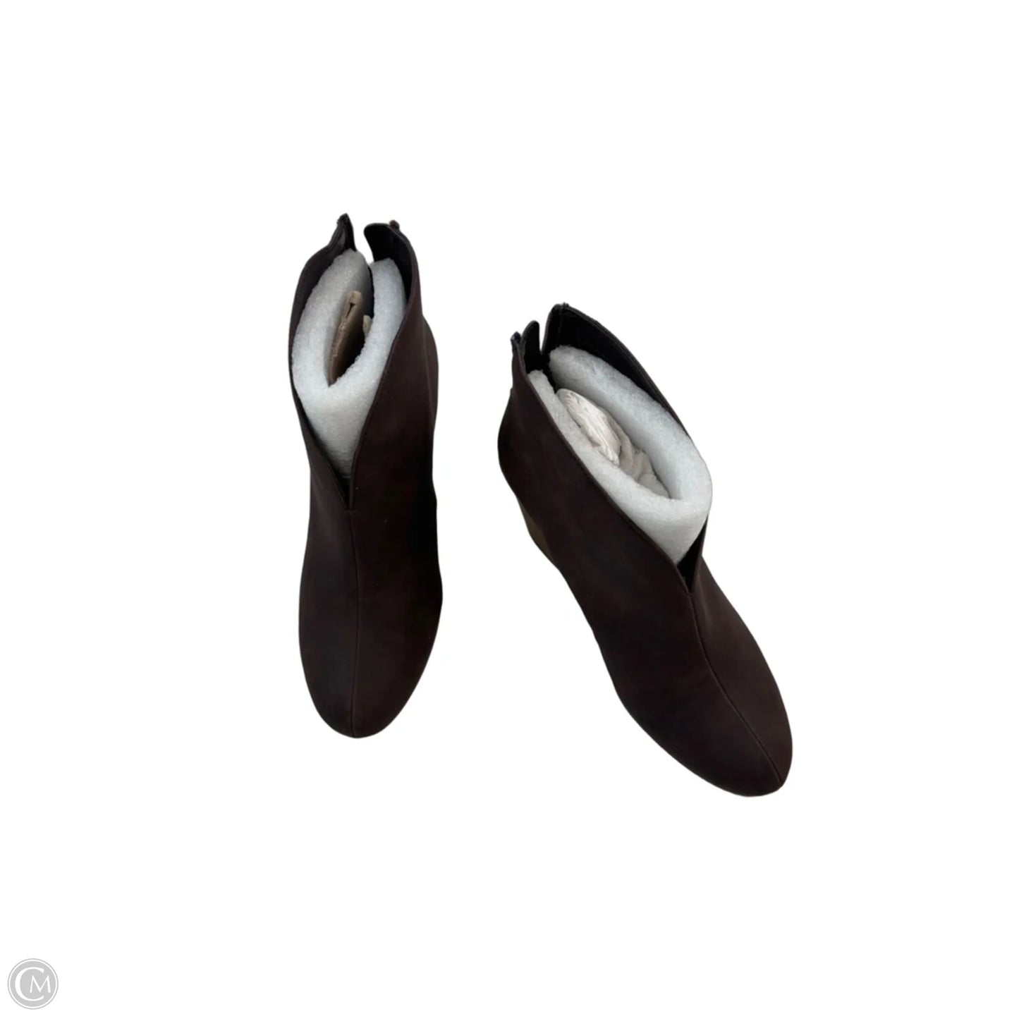 Boots Ankle Heels By Aerosoles In Brown, Size: 6.5