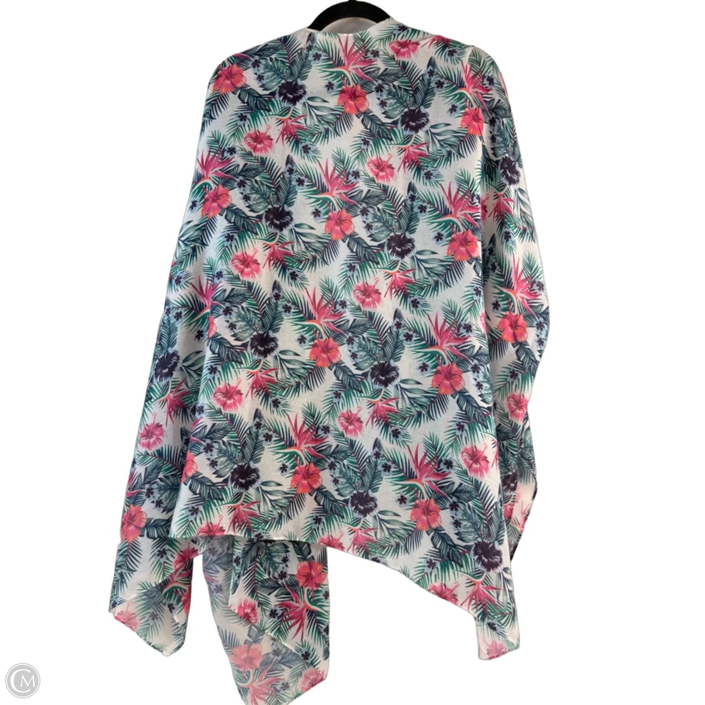 Kimono By Clothes Mentor In Teal, Size: Osfm