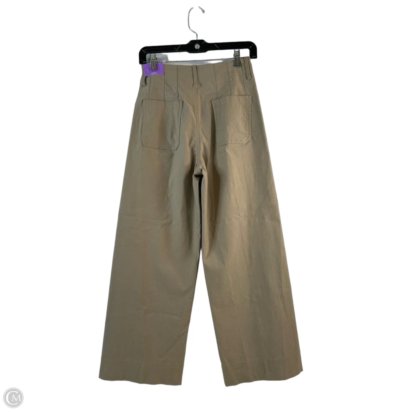 Pants Wide Leg By Clothes Mentor In Beige, Size: 4