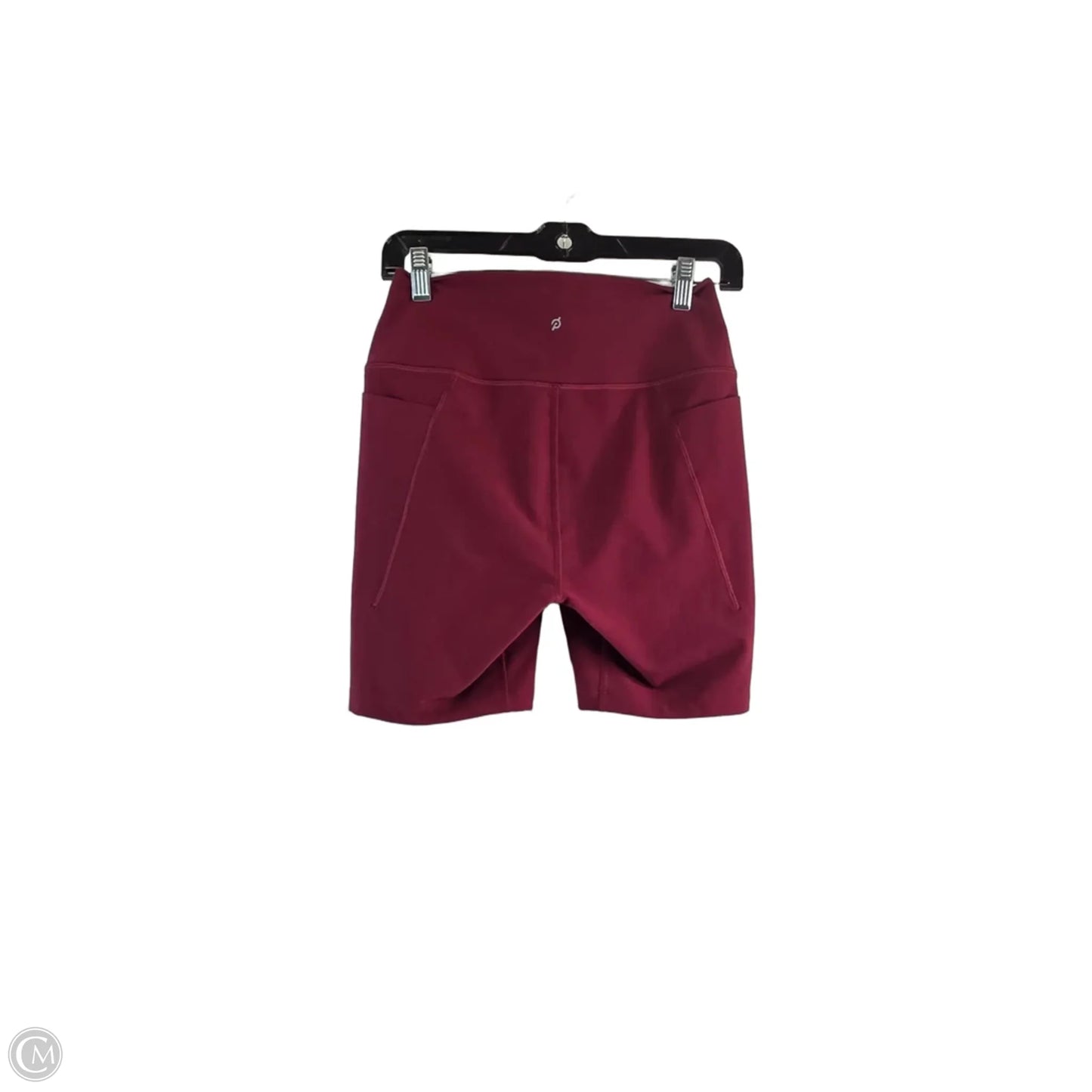 Athletic Shorts By Peloton In Maroon, Size: M