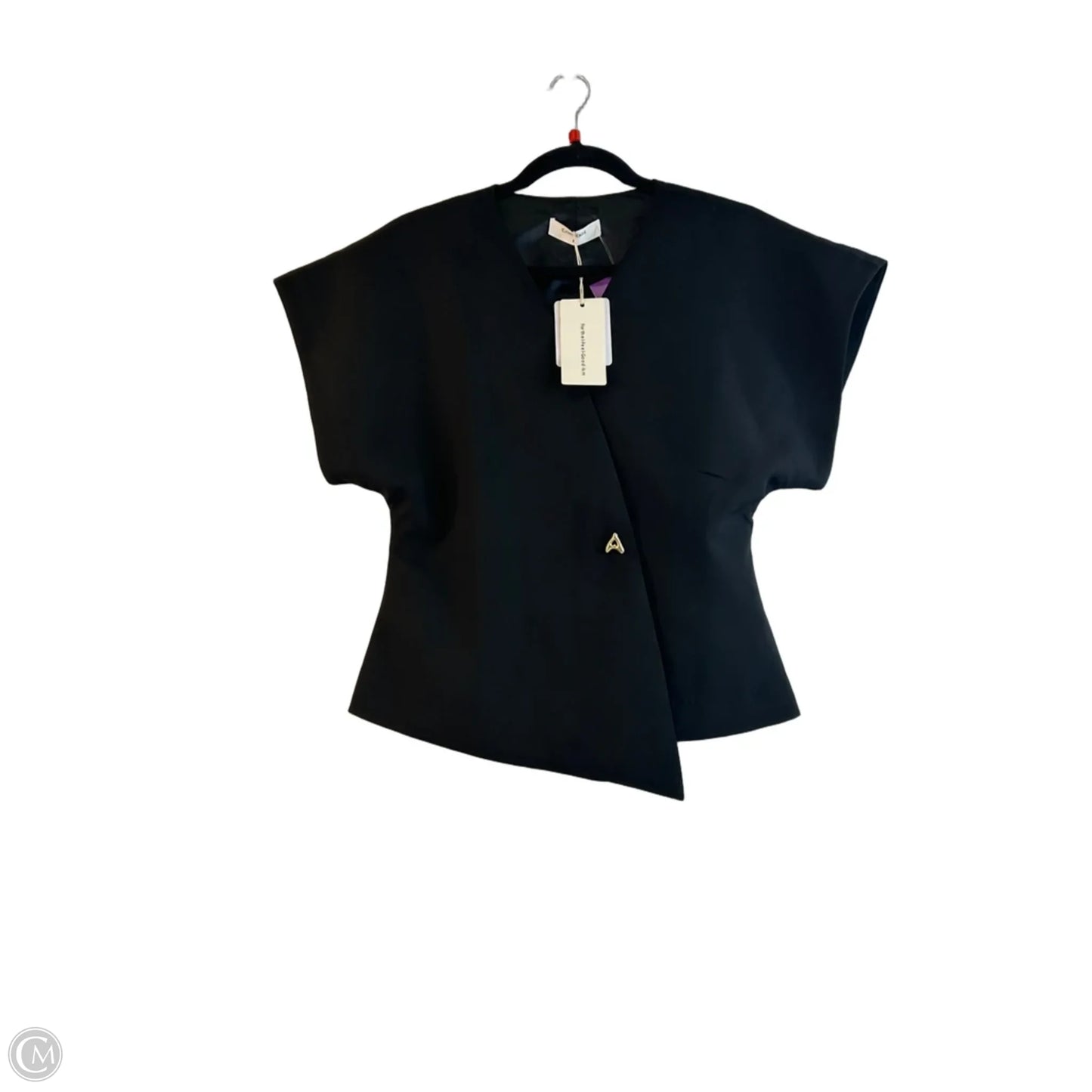 Blazer By Clothes Mentor In Black, Size: M