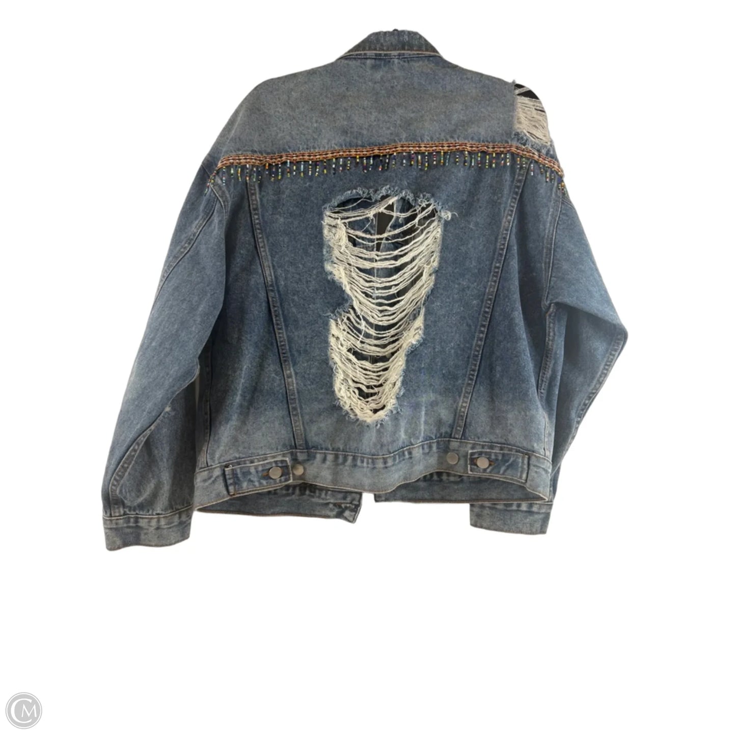 Jacket Denim By Hayden La In Blue Denim, Size: S
