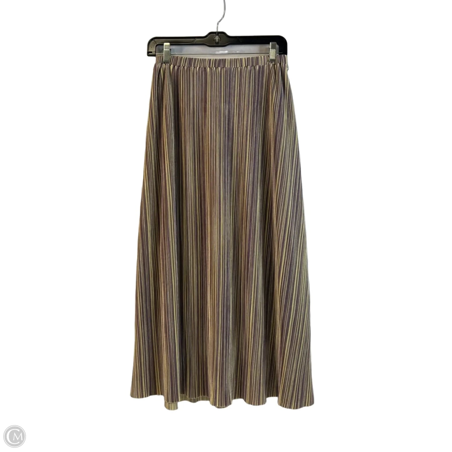 Skirt Maxi By Papermoon In Purple & Yellow, Size: 8