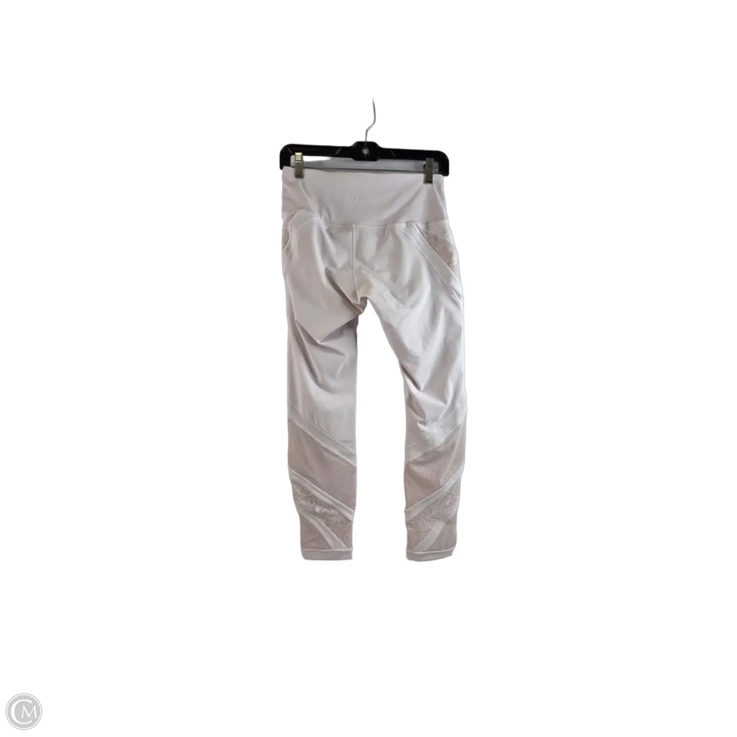Athletic Capris By Lululemon In Pink, Size: 8