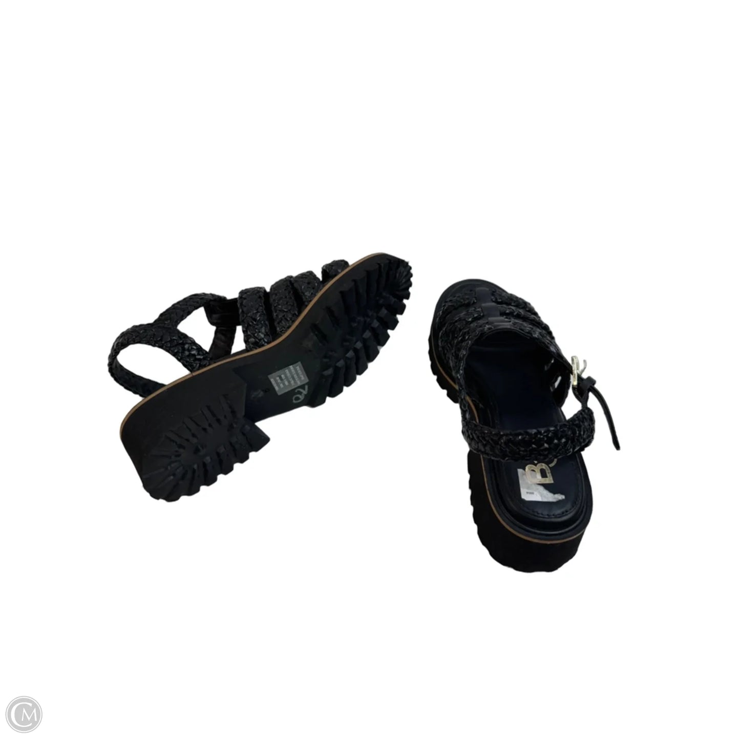 Sandals Heels Block By Seychelles In Black, Size: 9