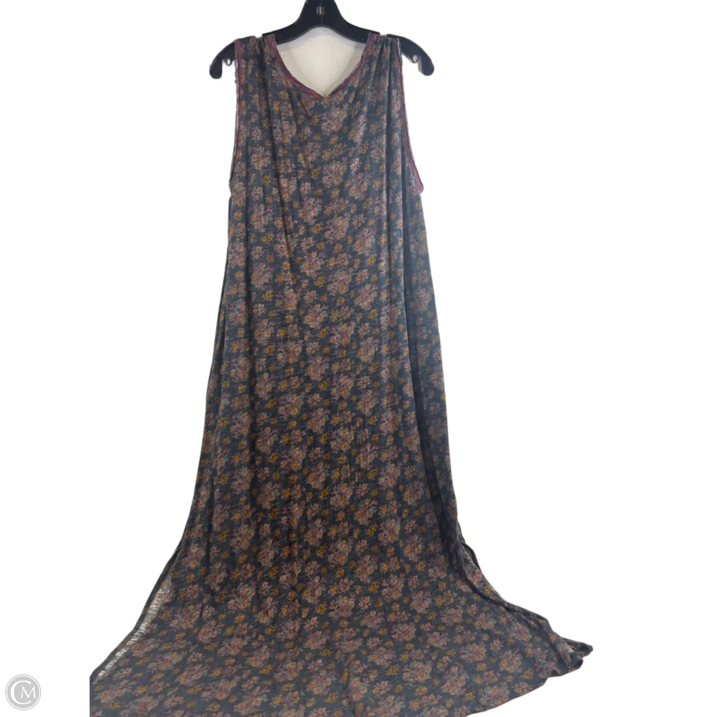 Dress Casual Maxi By Natural Life In Blue & Purple, Size: M