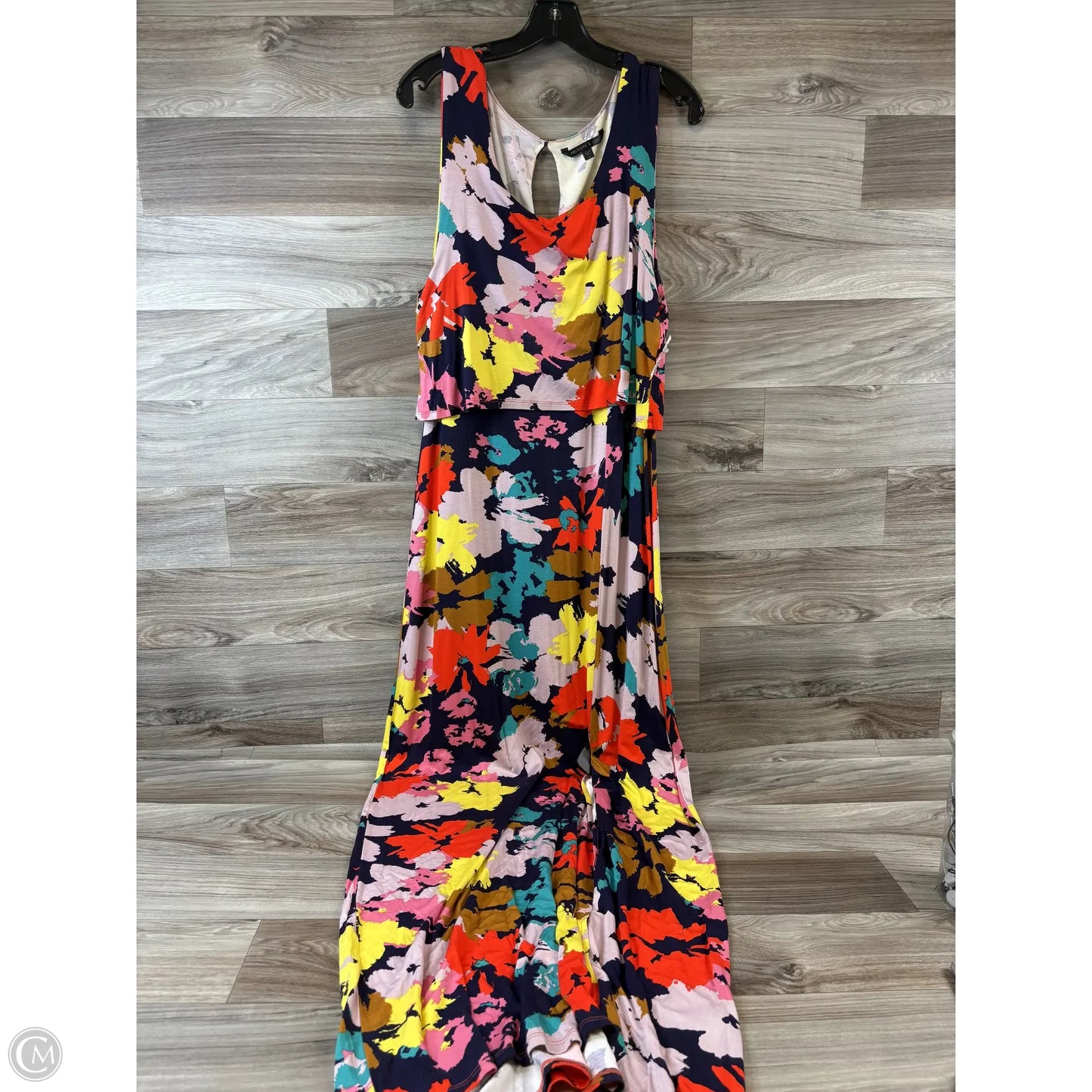 Dress Casual Maxi By Clothes Mentor In Multi-colored, Size: Xl
