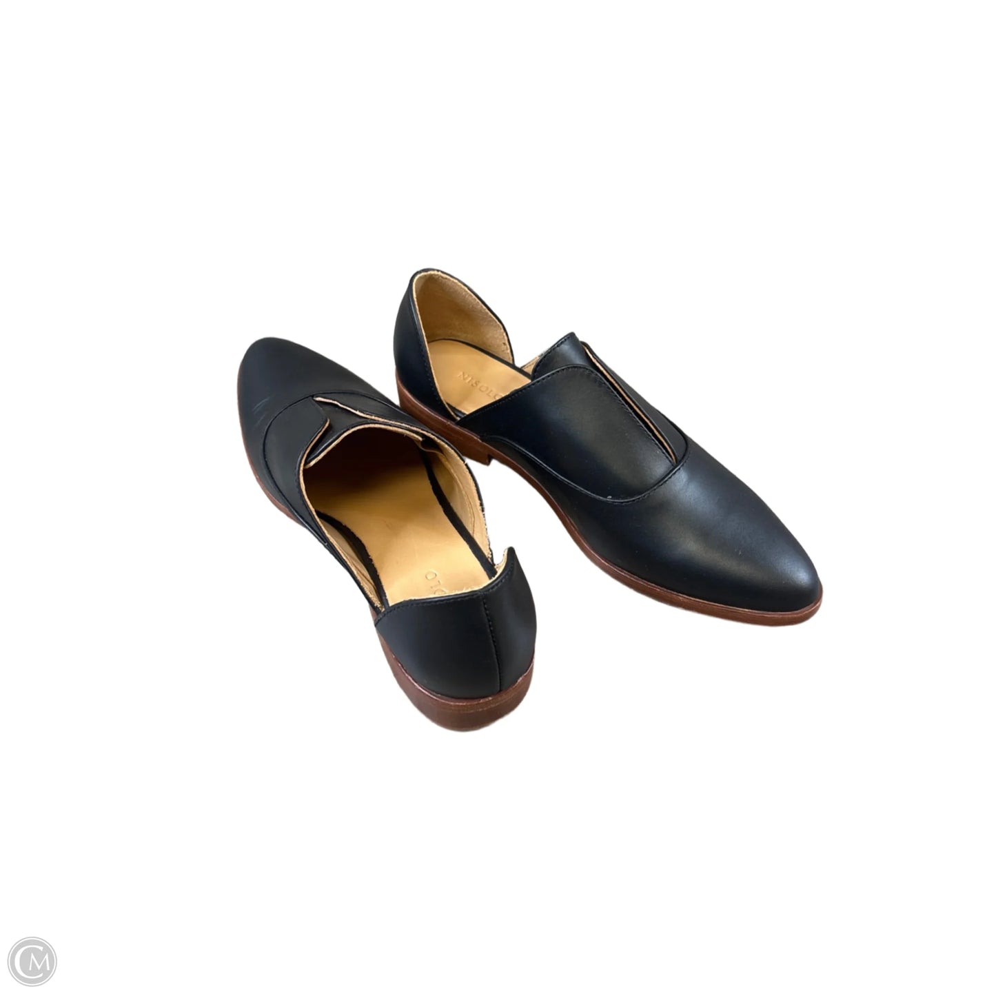 Shoes Flats By Clothes Mentor In Black, Size: 9.5