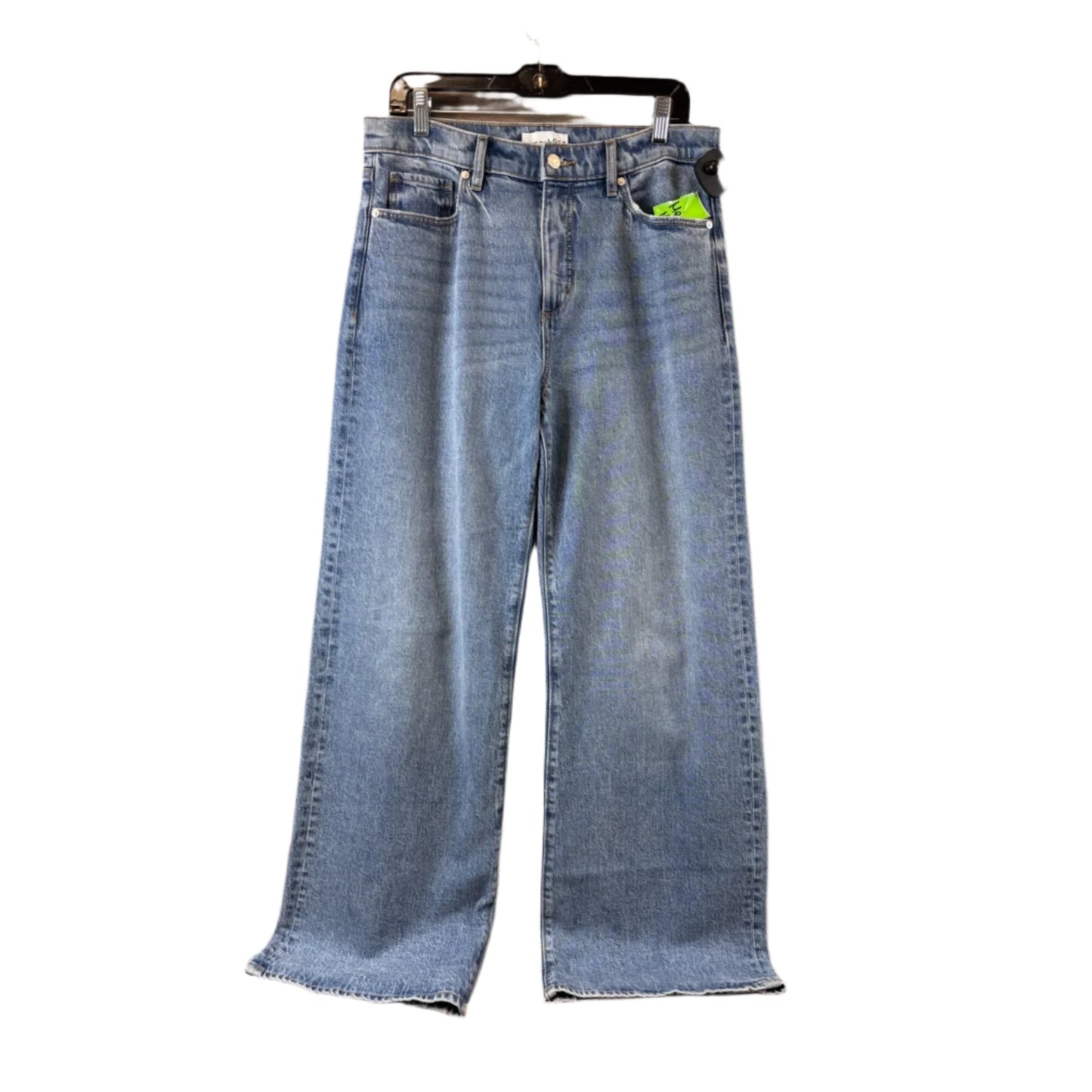 Jeans Wide Leg By Loft In Blue Denim, Size: 6