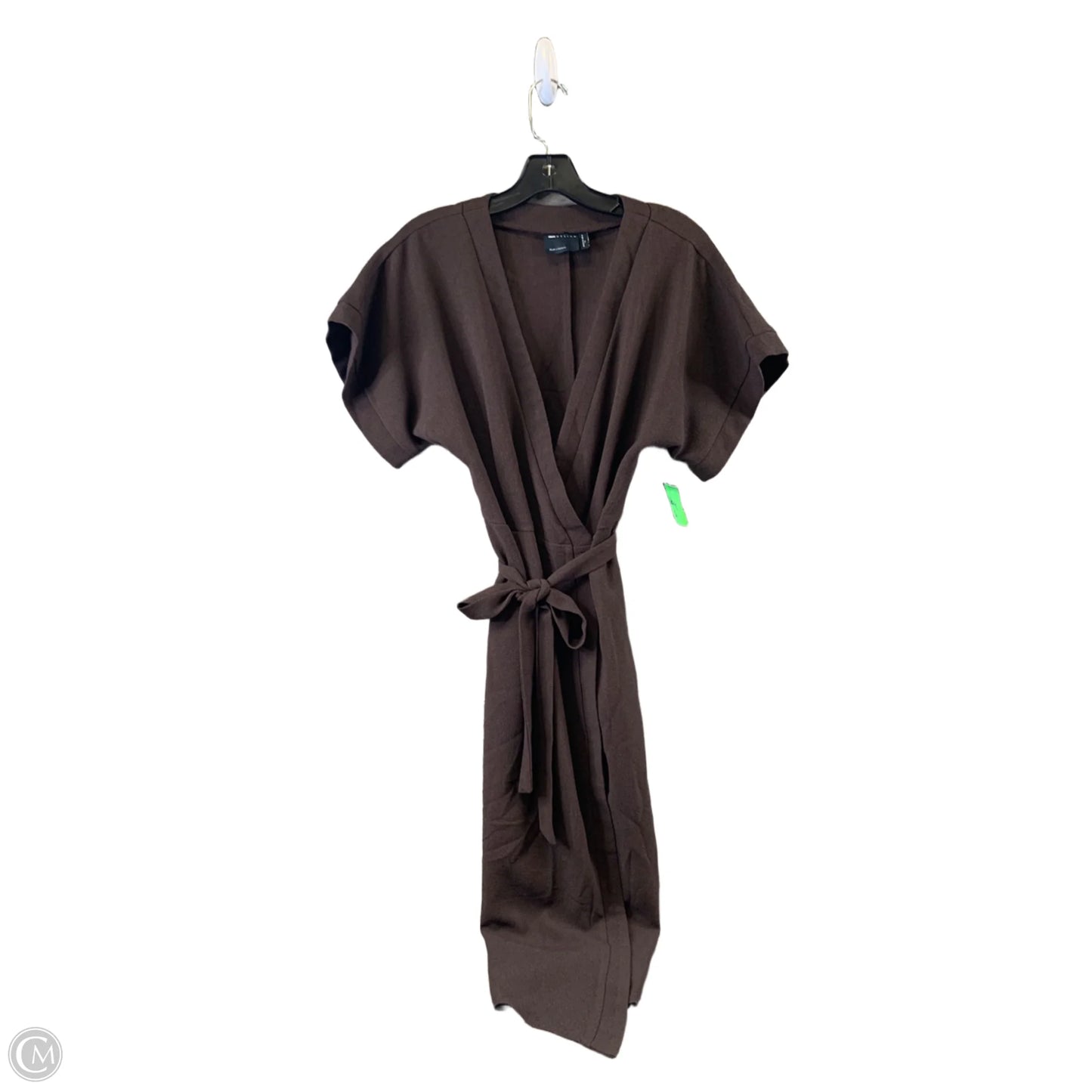 Dress Casual Midi By Asos In Brown, Size: S