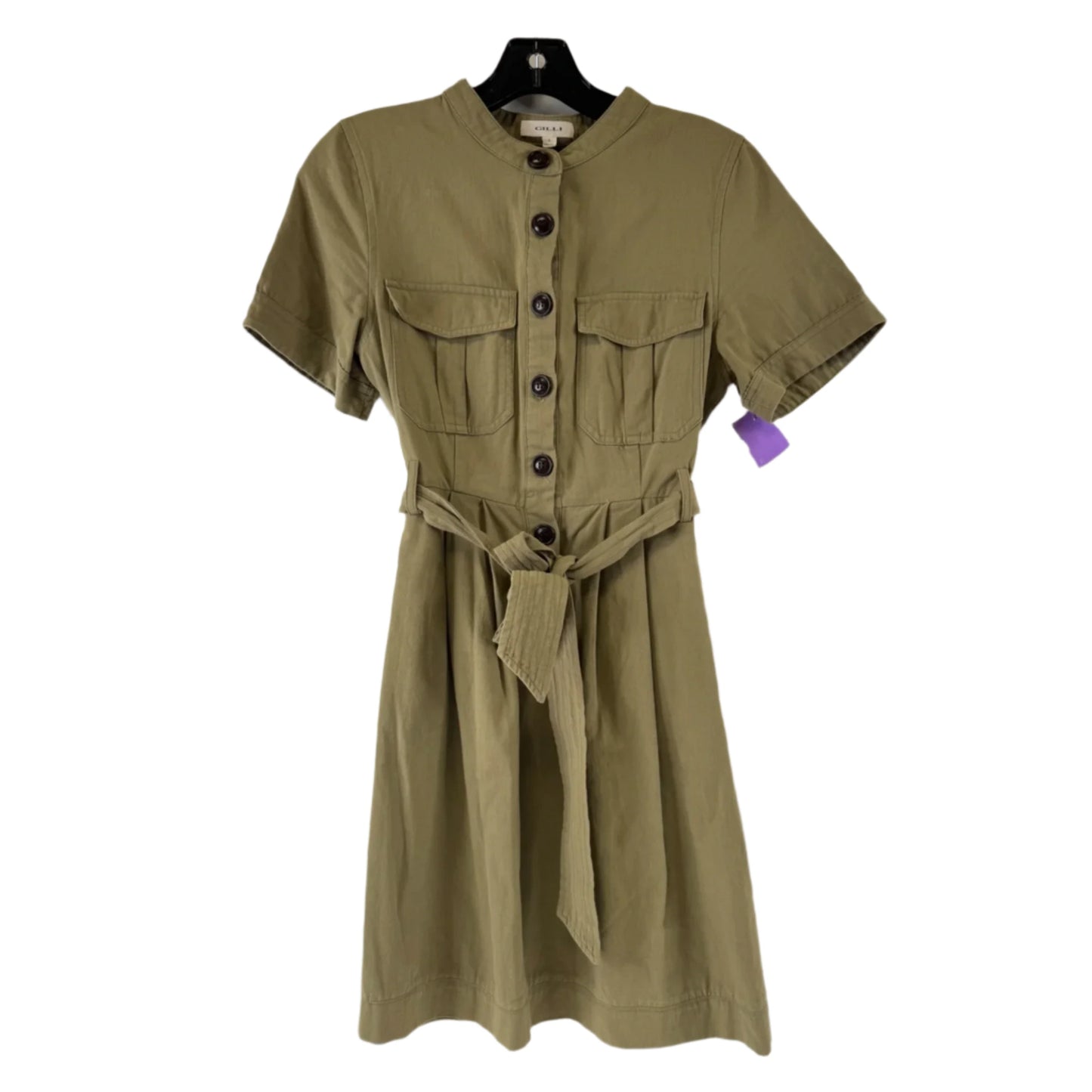 Dress Casual Midi By Gilli In Green, Size: S