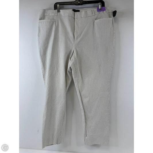 Pants Dress By Banana Republic In Striped Pattern, Size: 20