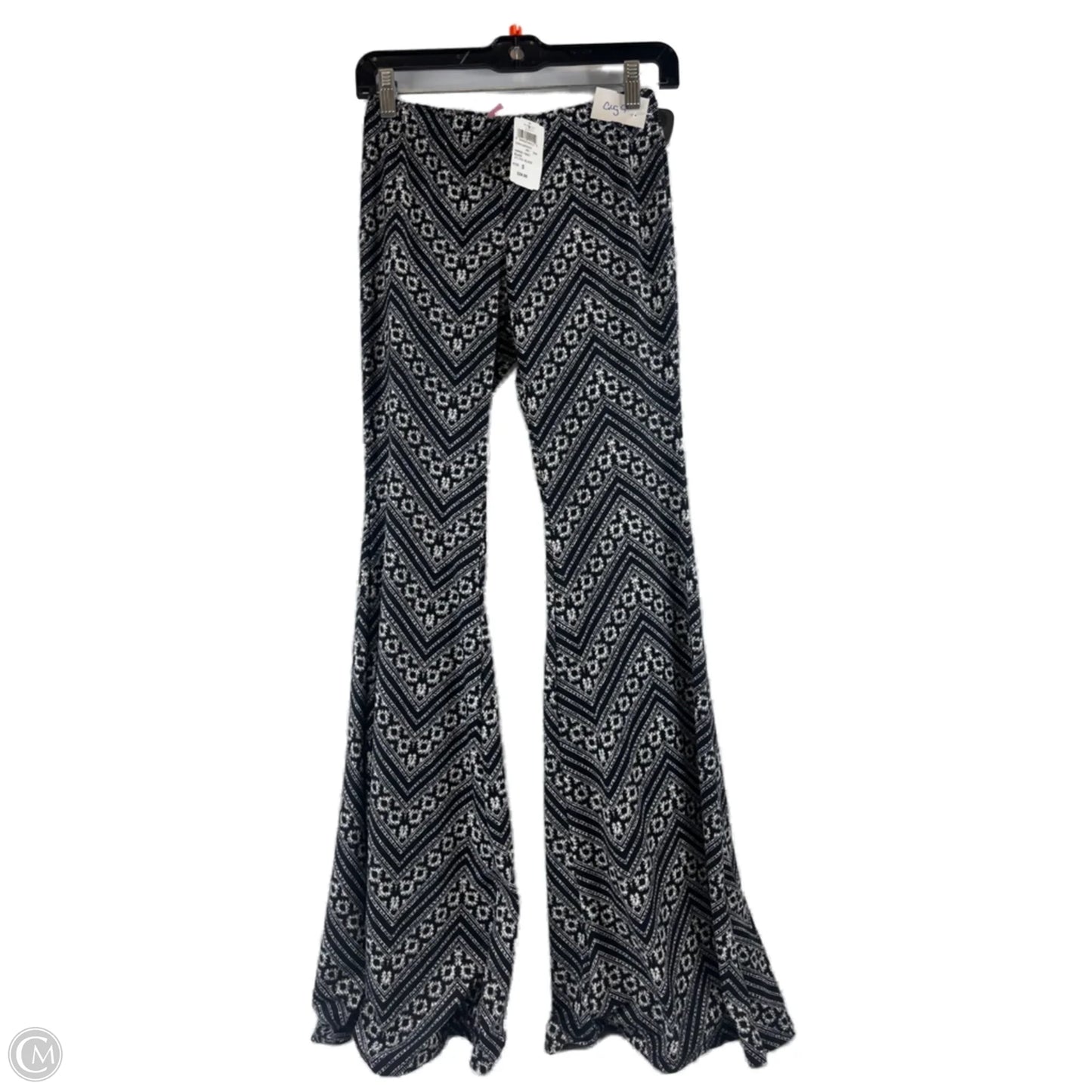 Pants Wide Leg By Clothes Mentor In Black & White, Size: 4