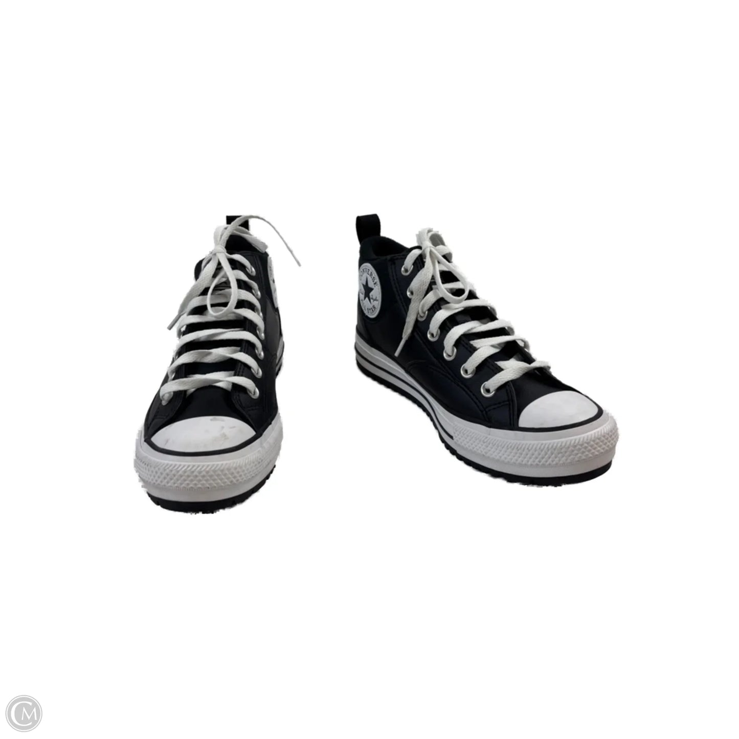 Shoes Sneakers By Converse In Black & White, Size: 9