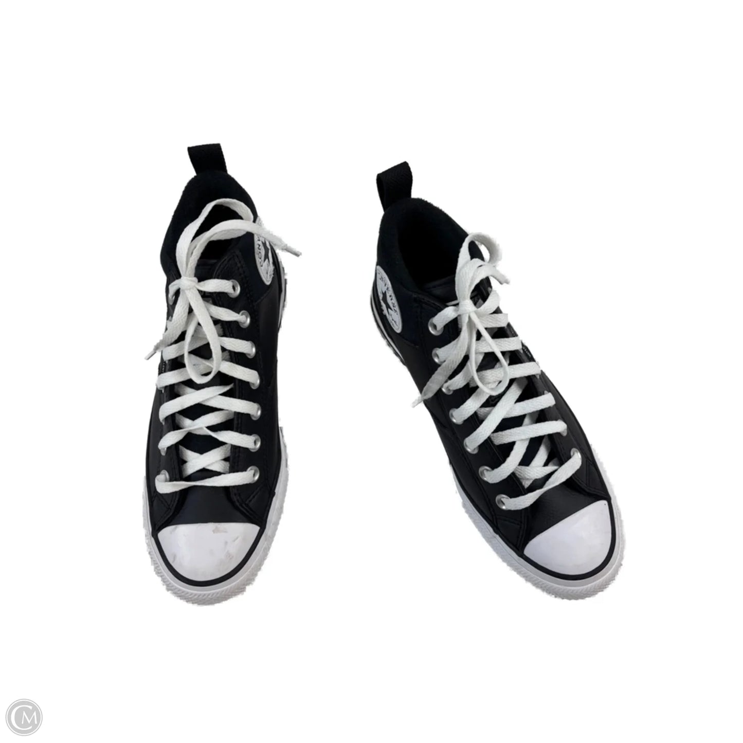 Shoes Sneakers By Converse In Black & White, Size: 9