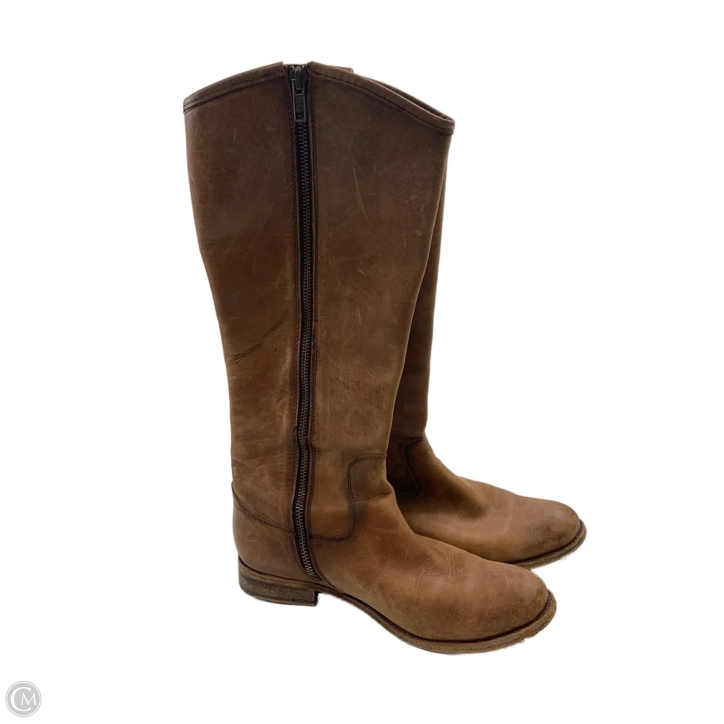 Boots Designer By Frye In Tan, Size: 8