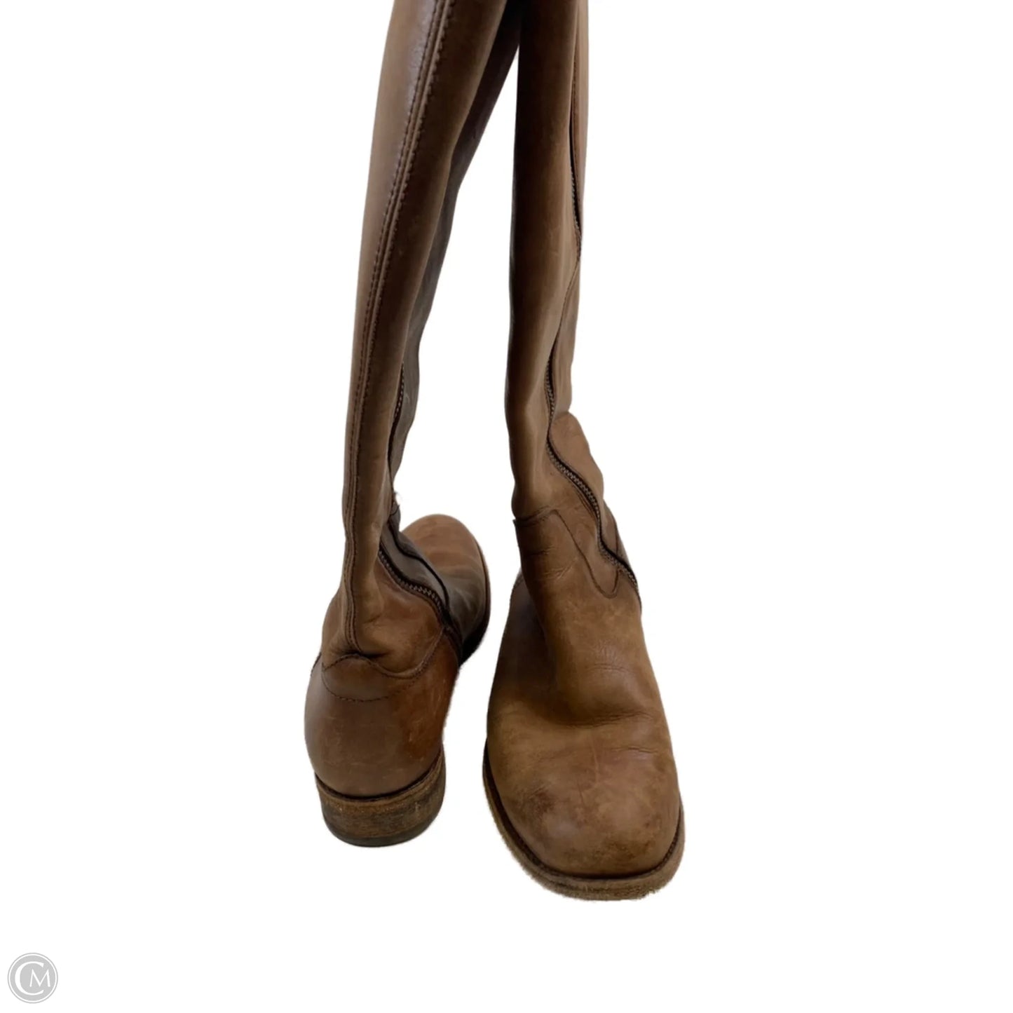 Boots Designer By Frye In Tan, Size: 8