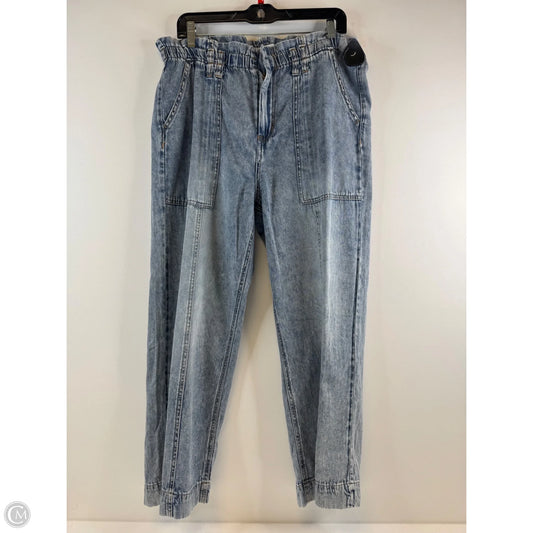 Jeans Straight By Kensie In Blue Denim, Size: 12