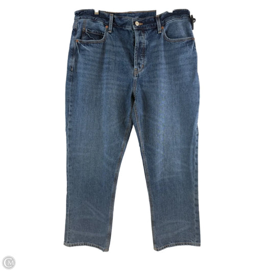 Jeans Straight By Old Navy In Blue Denim, Size: 12