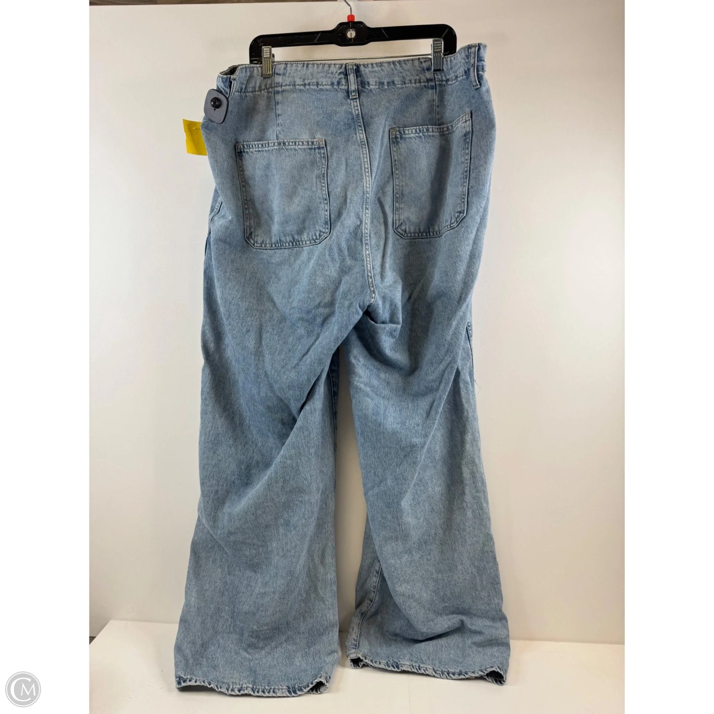Jeans Wide Leg By Old Navy In Blue Denim, Size: 18